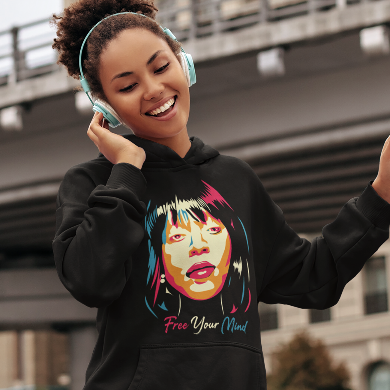 Taquirah Unisex Hooded Sweatshirt product thumbnail image