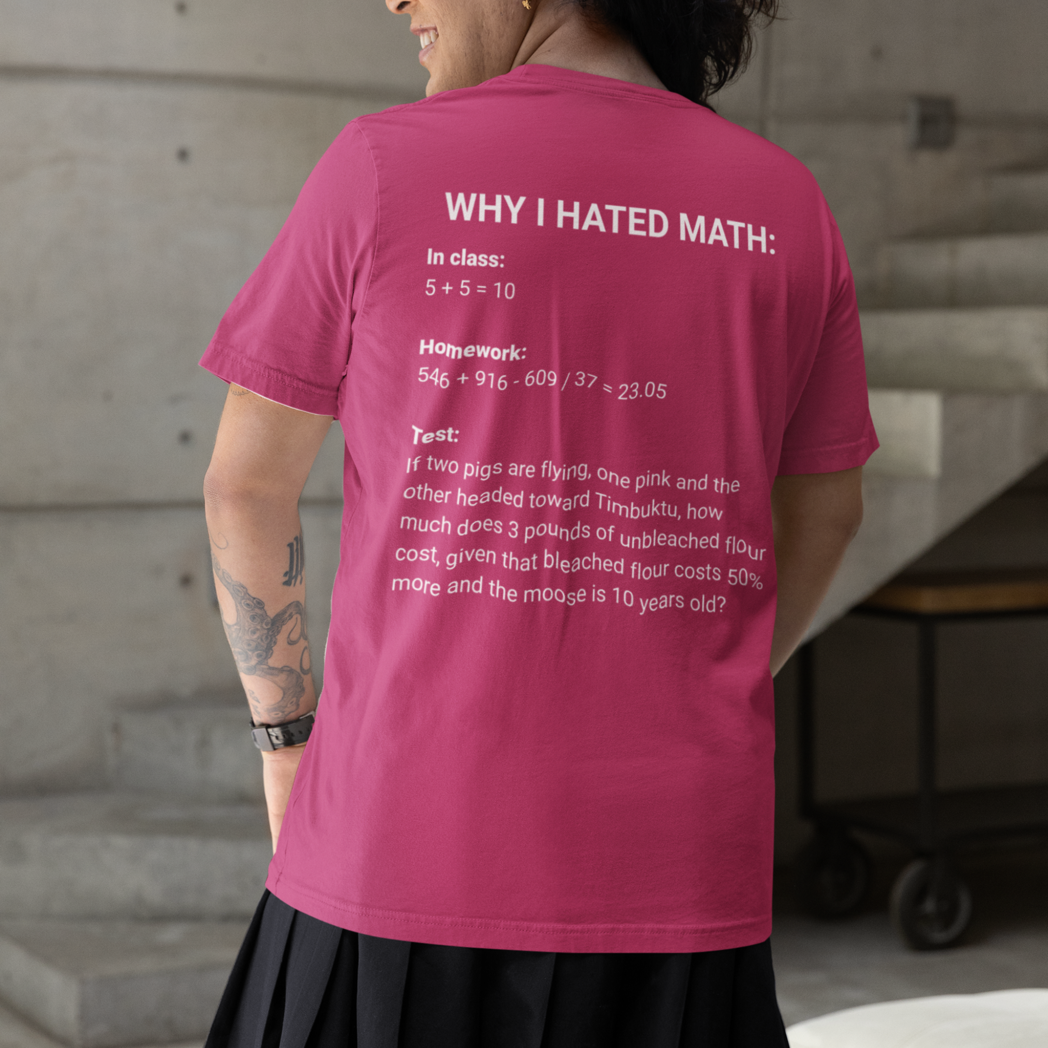 The "Mathematical Bait & Switch" T-Shirt The "Mathematical Bait & Switch" T-Shirt