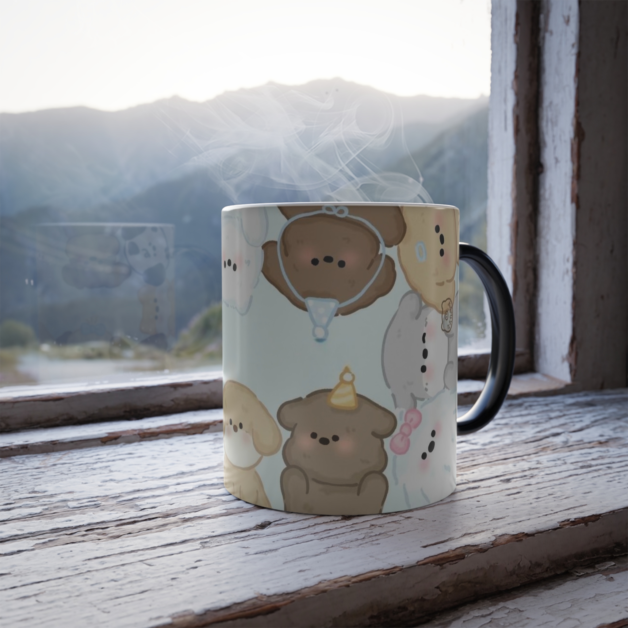 Personalized Color Morphing Mug, 11oz Cup, Color Changing Mug, Drinkware Mugs, Coffee Tea Cups, Birthday Anniversary Weddings Gift for Her/Him product thumbnail image Personalized Color Morphing Mug, 11oz Cup, Color Changing Mug, Drinkware Mugs, Coffee Tea Cups, Birthday Anniversary Weddings Gift for Her/Him product thumbnail image