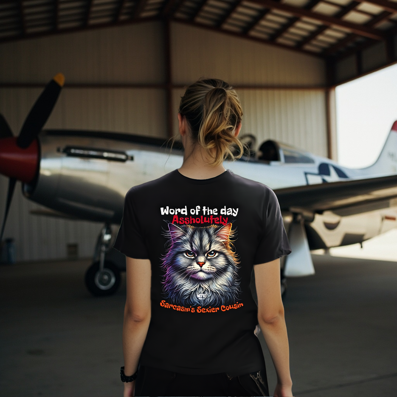 Word of the Day Assholutely Sarcasm's Sexier Cousin Hilarious Unisex Tee Word of the Day Assholutely Sarcasm's Sexier Cousin Hilarious Unisex Tee