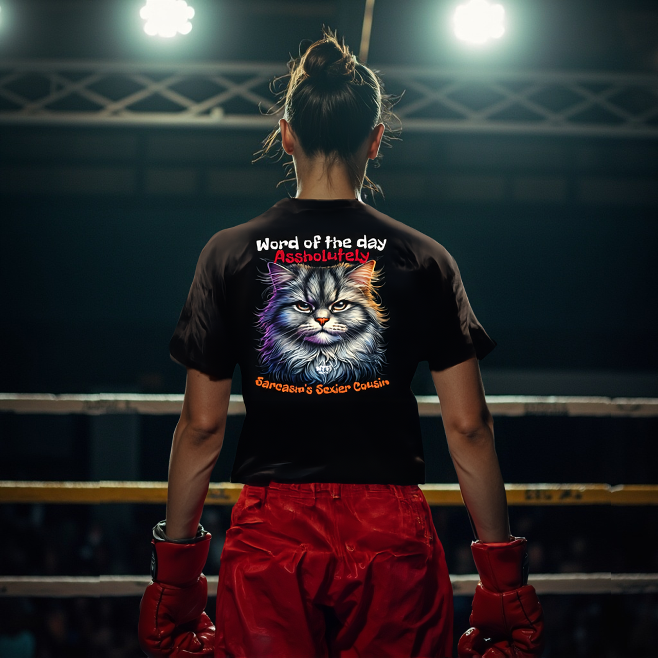 Sarcasm Culture Word of the Day Assholutely Sarcasm's Sexier Cousin Tee product thumbnail image