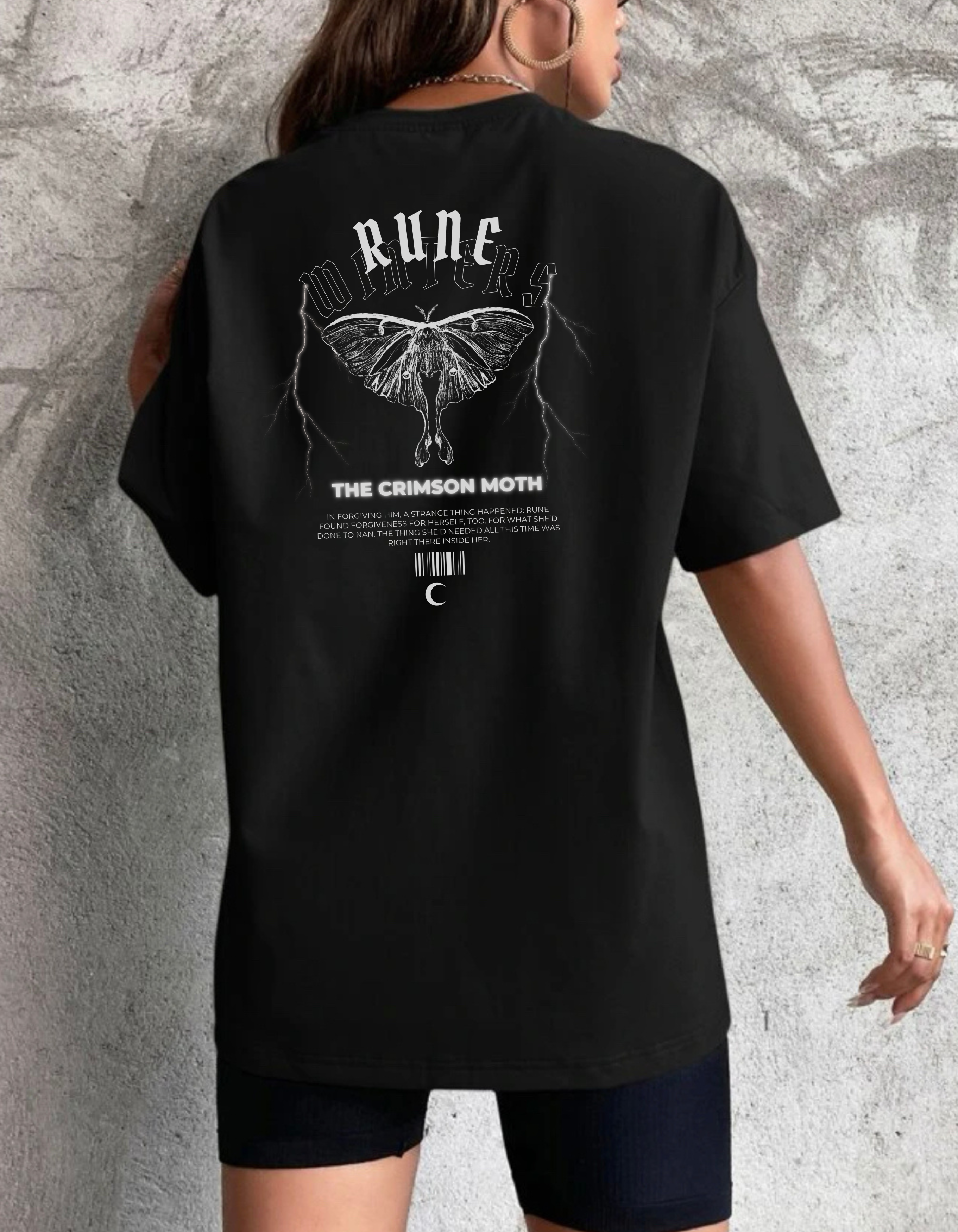 Rune Winters T-Shirt, The Crimson Moth Rune Winters T-Shirt, The Crimson Moth