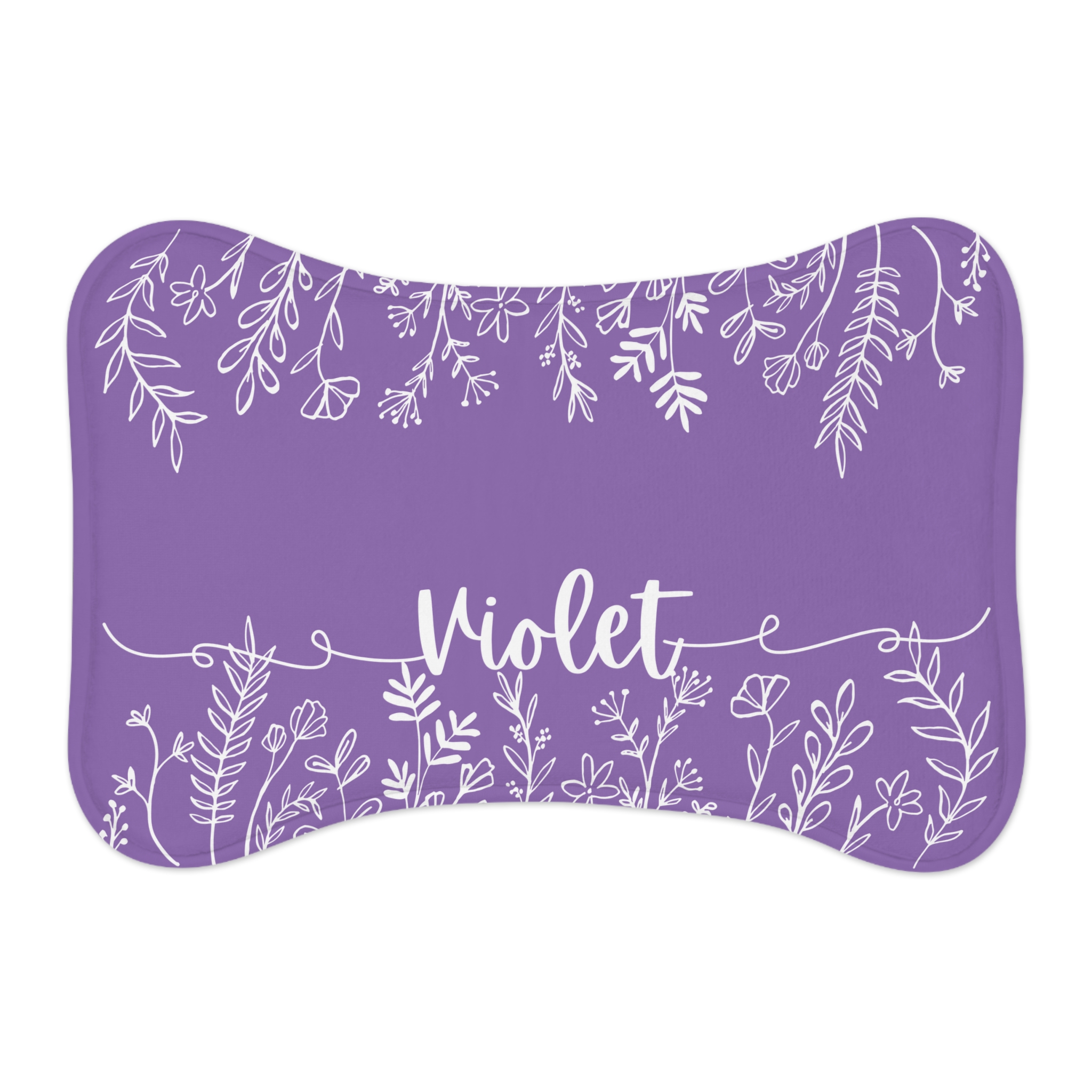 Personalized Pet Feeding Mats, Dog Bowl Mats, Custom Pet Placemat, Floral Pet Accessories, Unique Gift for Pet Lovers product thumbnail image Personalized Pet Feeding Mats, Dog Bowl Mats, Custom Pet Placemat, Floral Pet Accessories, Unique Gift for Pet Lovers product thumbnail image