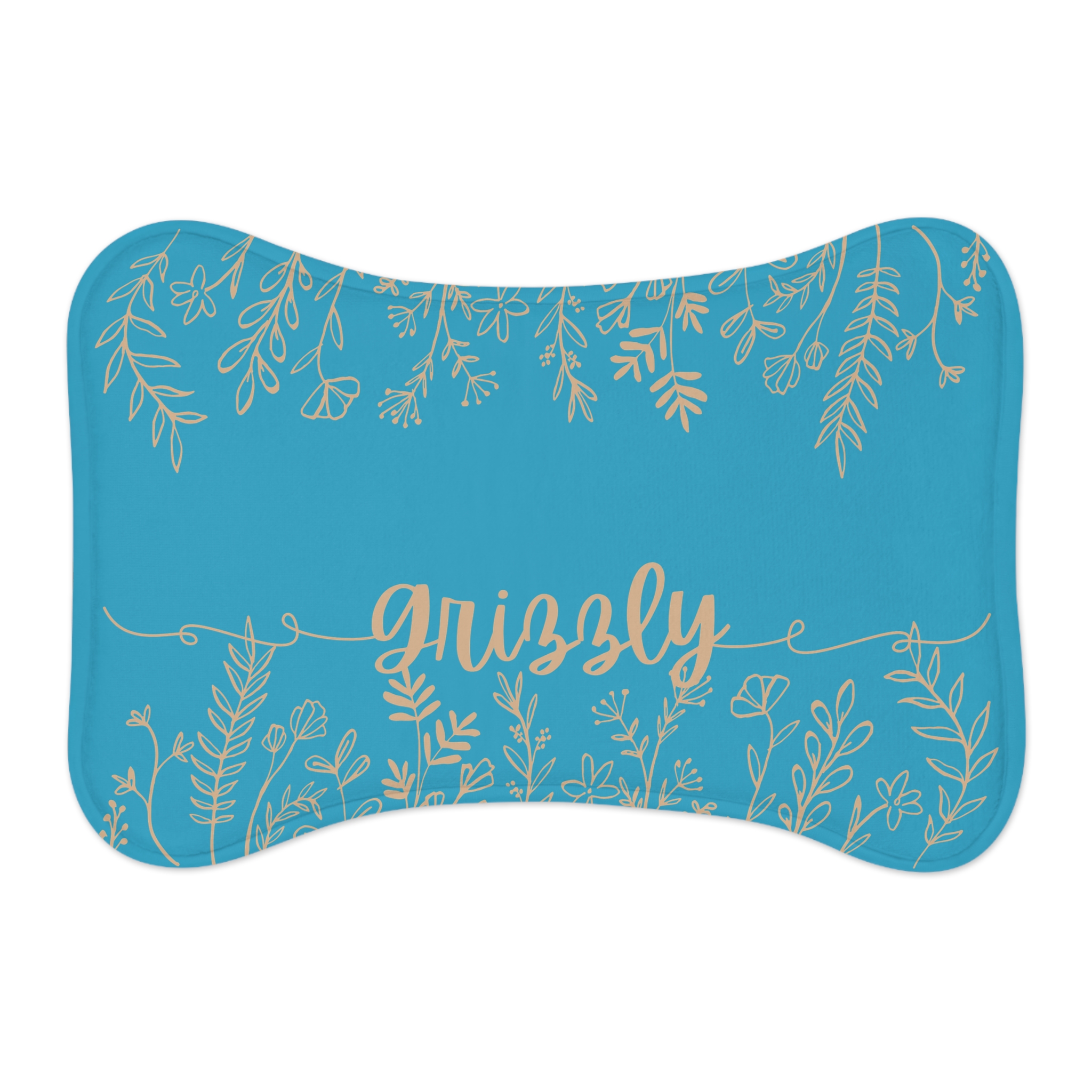 Personalized Pet Feeding Mats, Dog Bowl Mats, Custom Pet Placemat, Floral Pet Accessories, Unique Gift for Pet Lovers product thumbnail image Personalized Pet Feeding Mats, Dog Bowl Mats, Custom Pet Placemat, Floral Pet Accessories, Unique Gift for Pet Lovers product thumbnail image