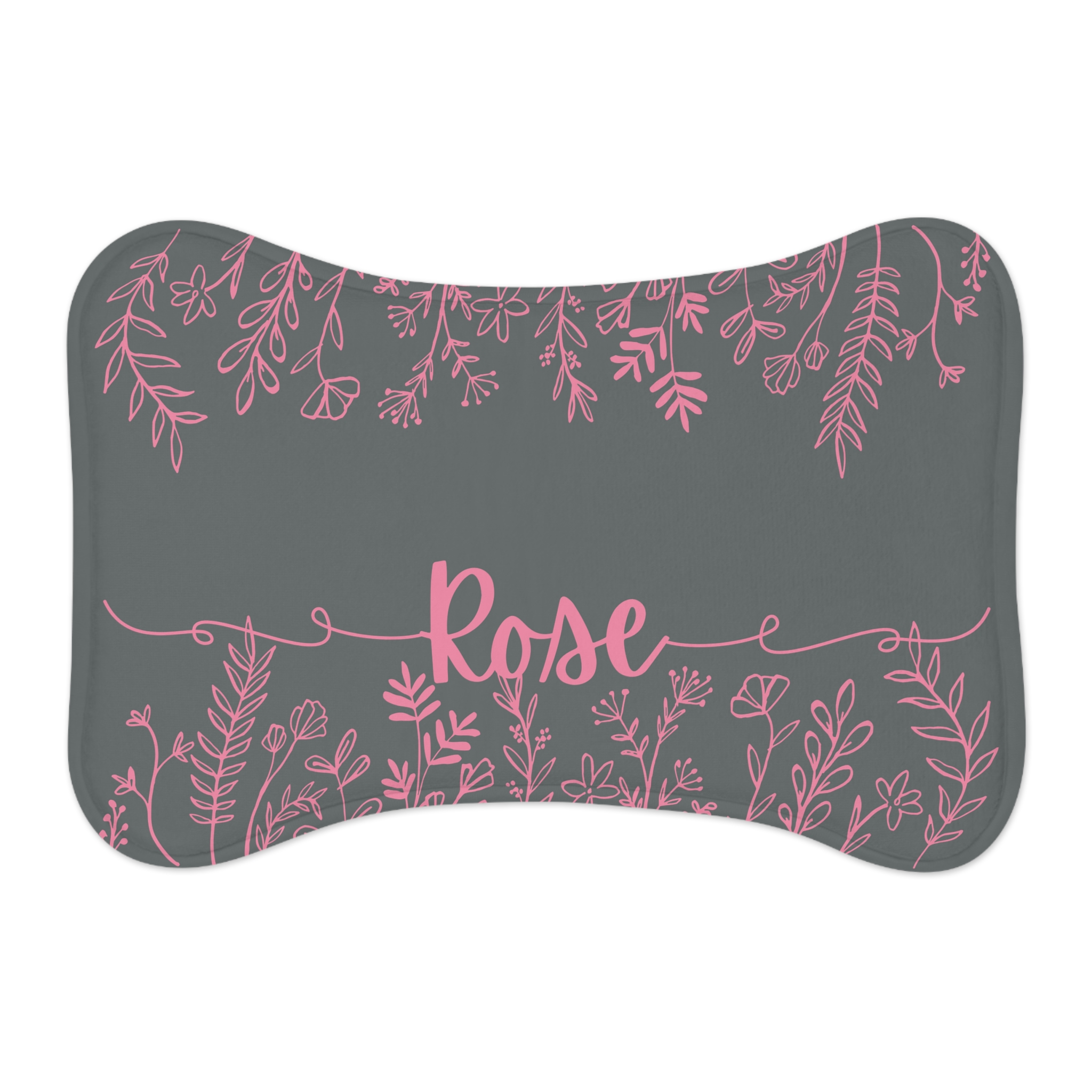 Personalized Pet Feeding Mats, Dog Bowl Mats, Custom Pet Placemat, Floral Pet Accessories, Unique Gift for Pet Lovers product thumbnail image Personalized Pet Feeding Mats, Dog Bowl Mats, Custom Pet Placemat, Floral Pet Accessories, Unique Gift for Pet Lovers product thumbnail image