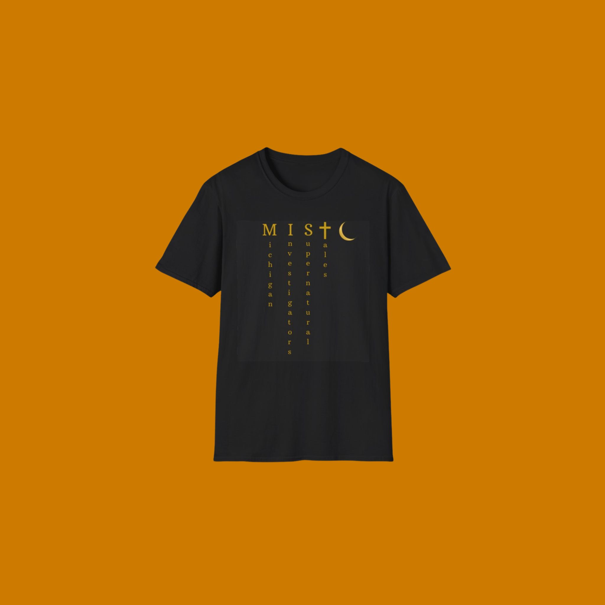 Michigan Investigators Supernatural Tales  (M.I.S.T ) Official Brand Merch Unisex Softstyle T-Shirt