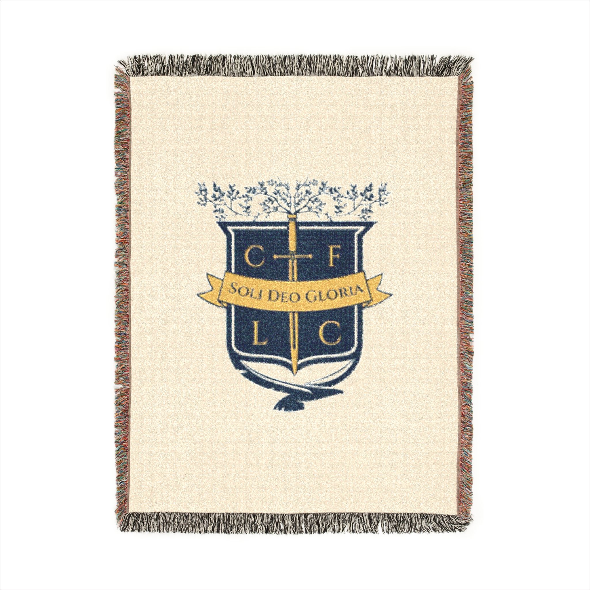 Libertas Academy Woven Throw Blanket