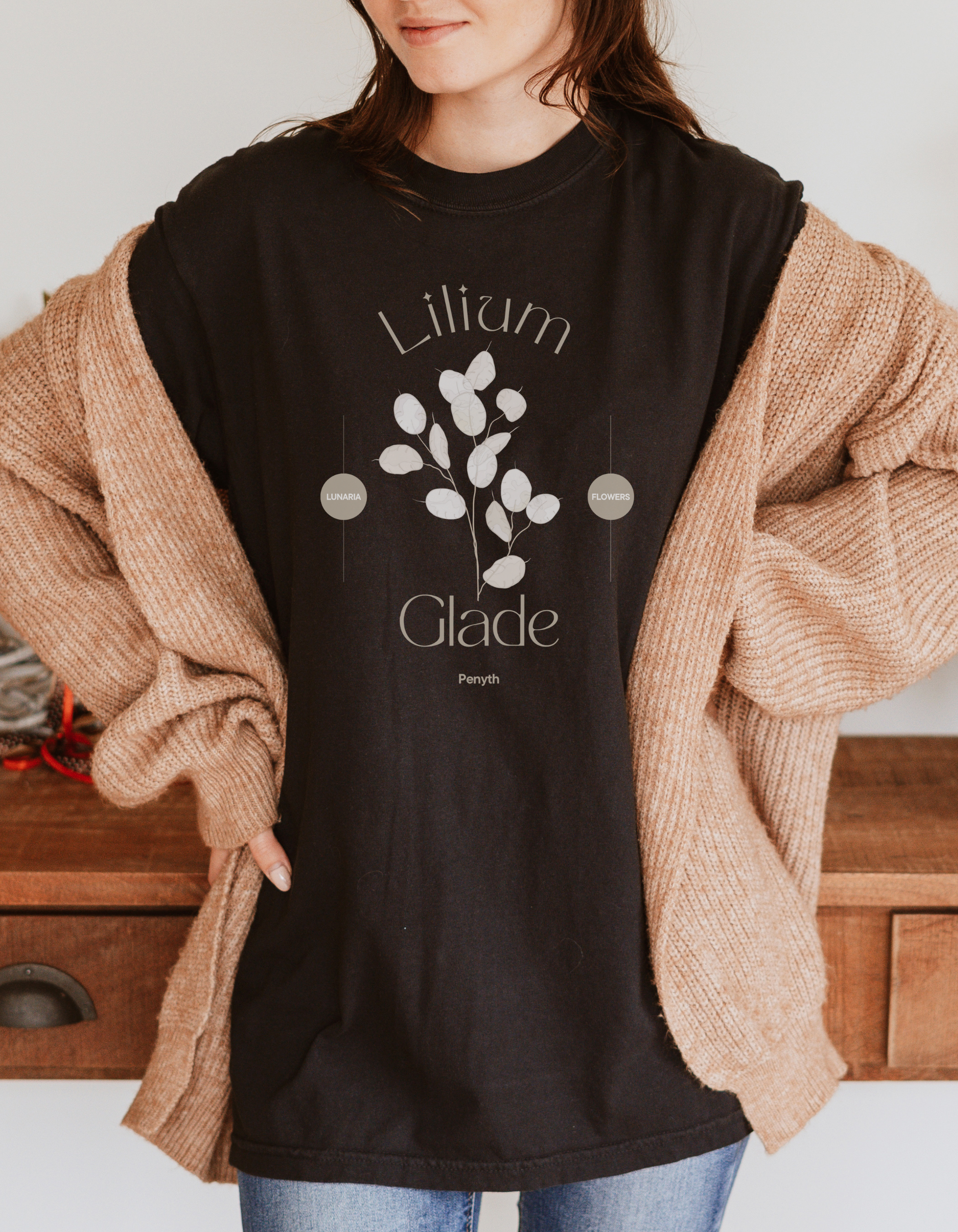 Lilium Glade Comfort Colors T-Shirt, The Unraveled Fate product thumbnail image
