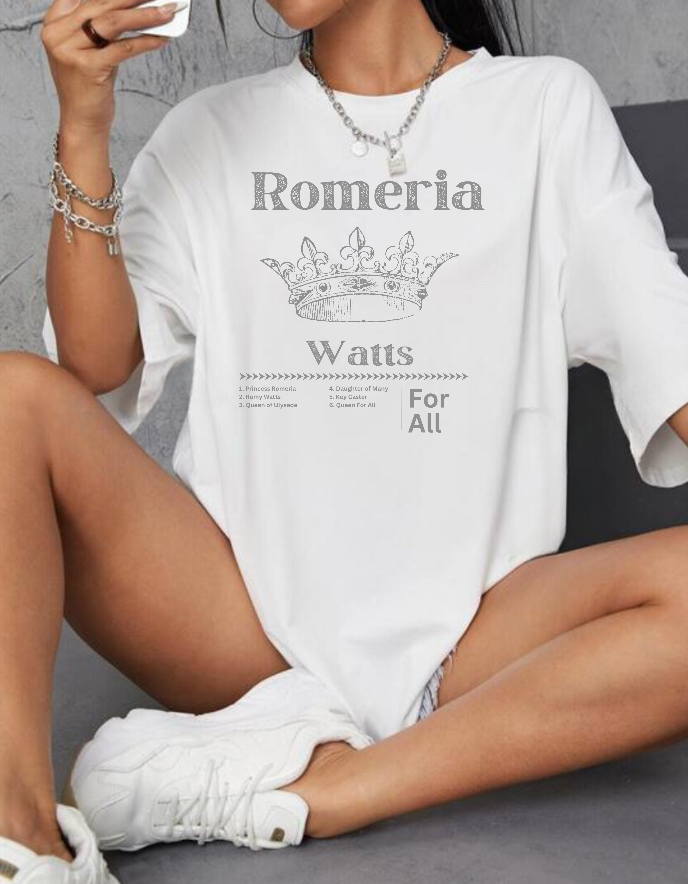 Romeria’s Many Names Comfort Colors T-Shirt, Fate and Flame product thumbnail image