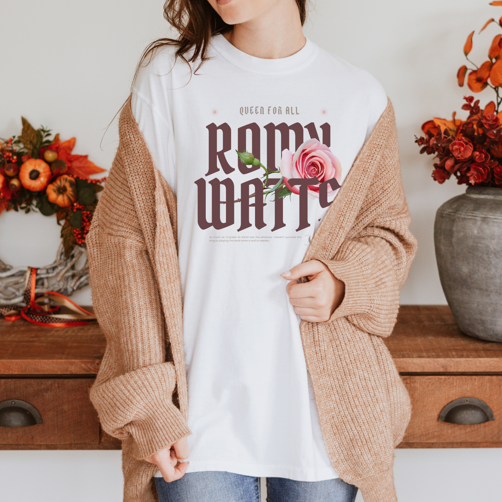 Romy Watts Comfort Colors T-Shirt, Fate and Flame product thumbnail image
