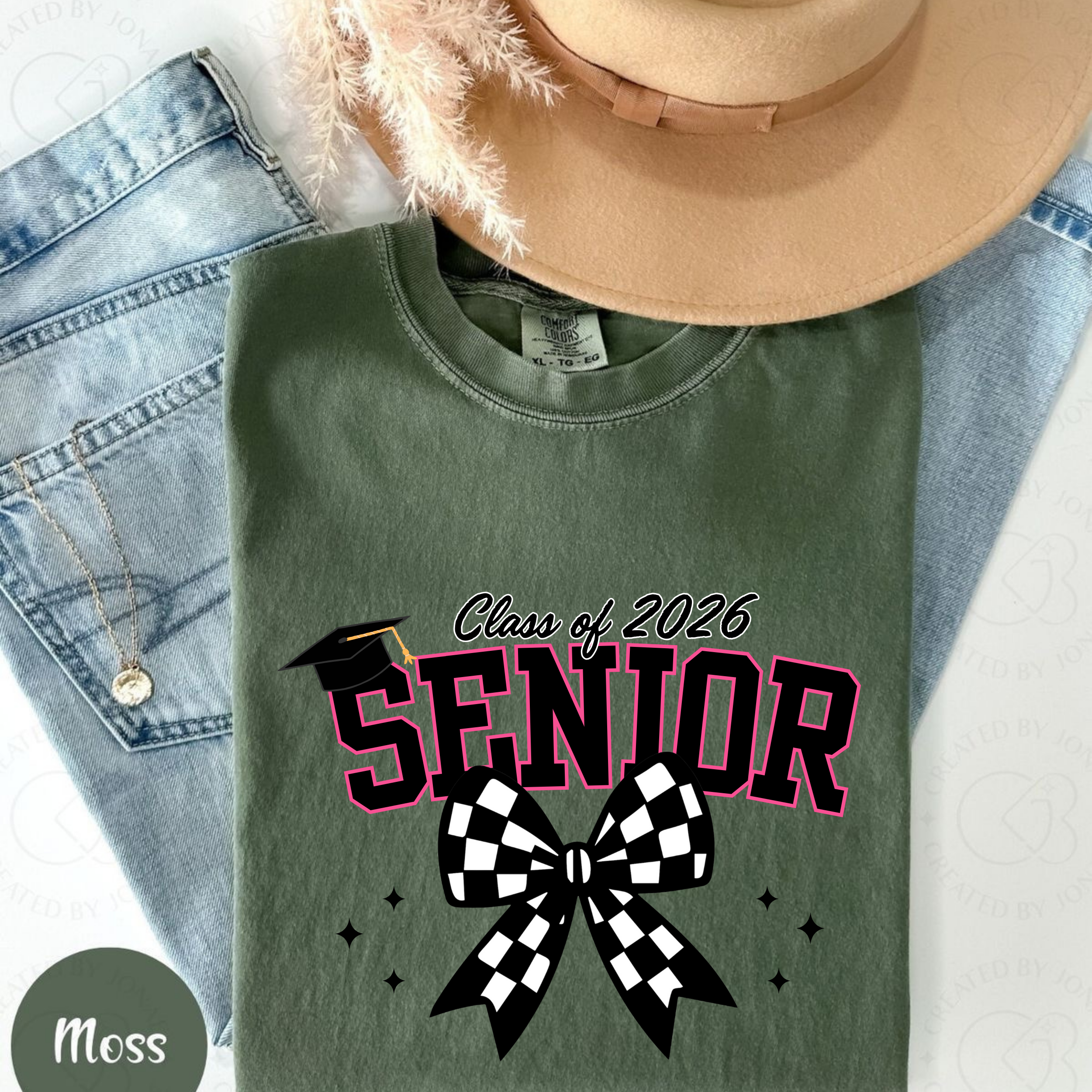 Graduation Senior T-Shirt | Class of 2026 Tee, Unisex Grad Shirt, Senior Year Celebration Top, Gift for Graduates, Comfy School Wear product thumbnail image