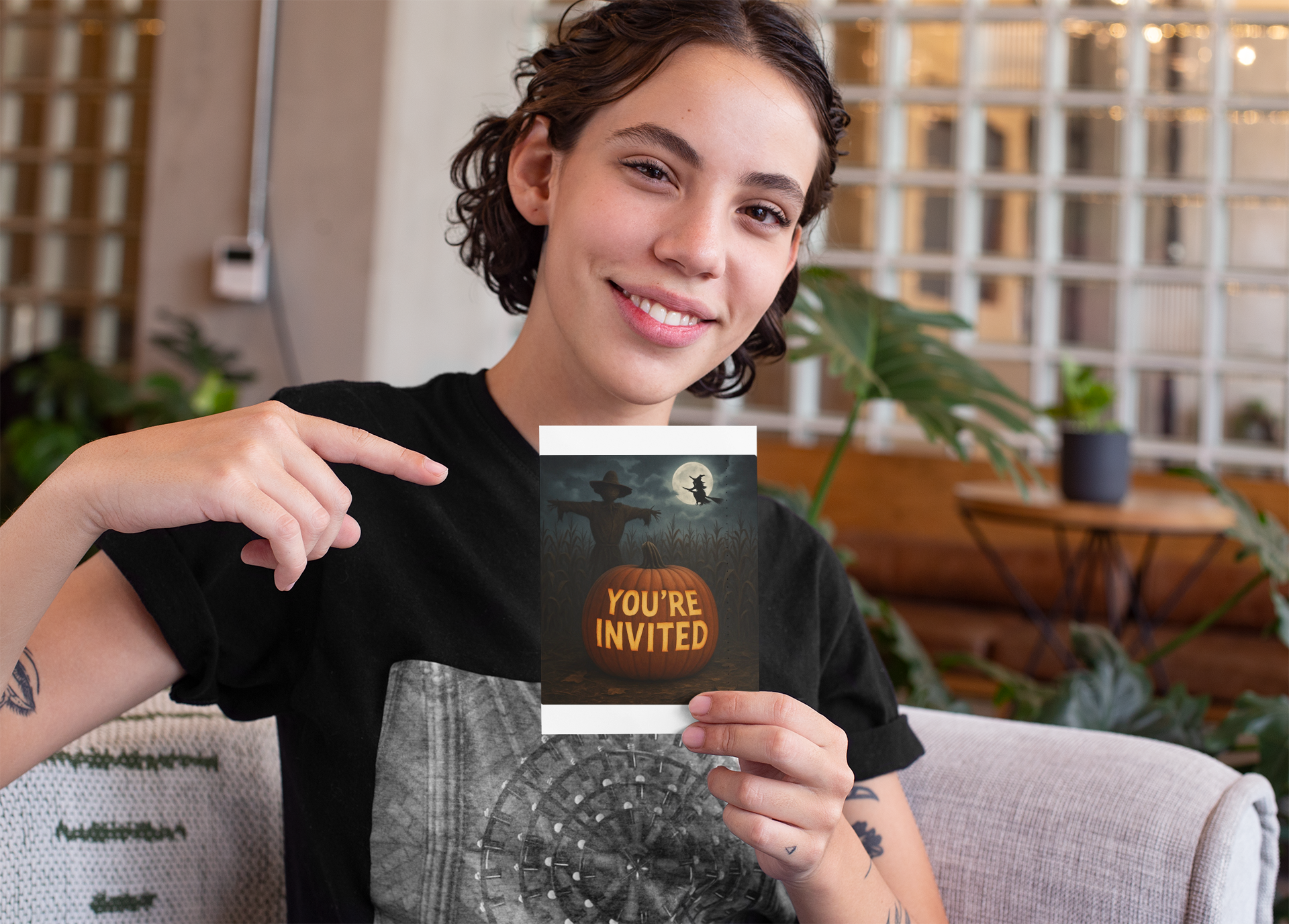 Spooky Halloween Greeting Cards Set | 8, 16, or 24 pcs, Perfect for Halloween Invitations, Fall Celebrations, Trick or Treating, Scary [...]