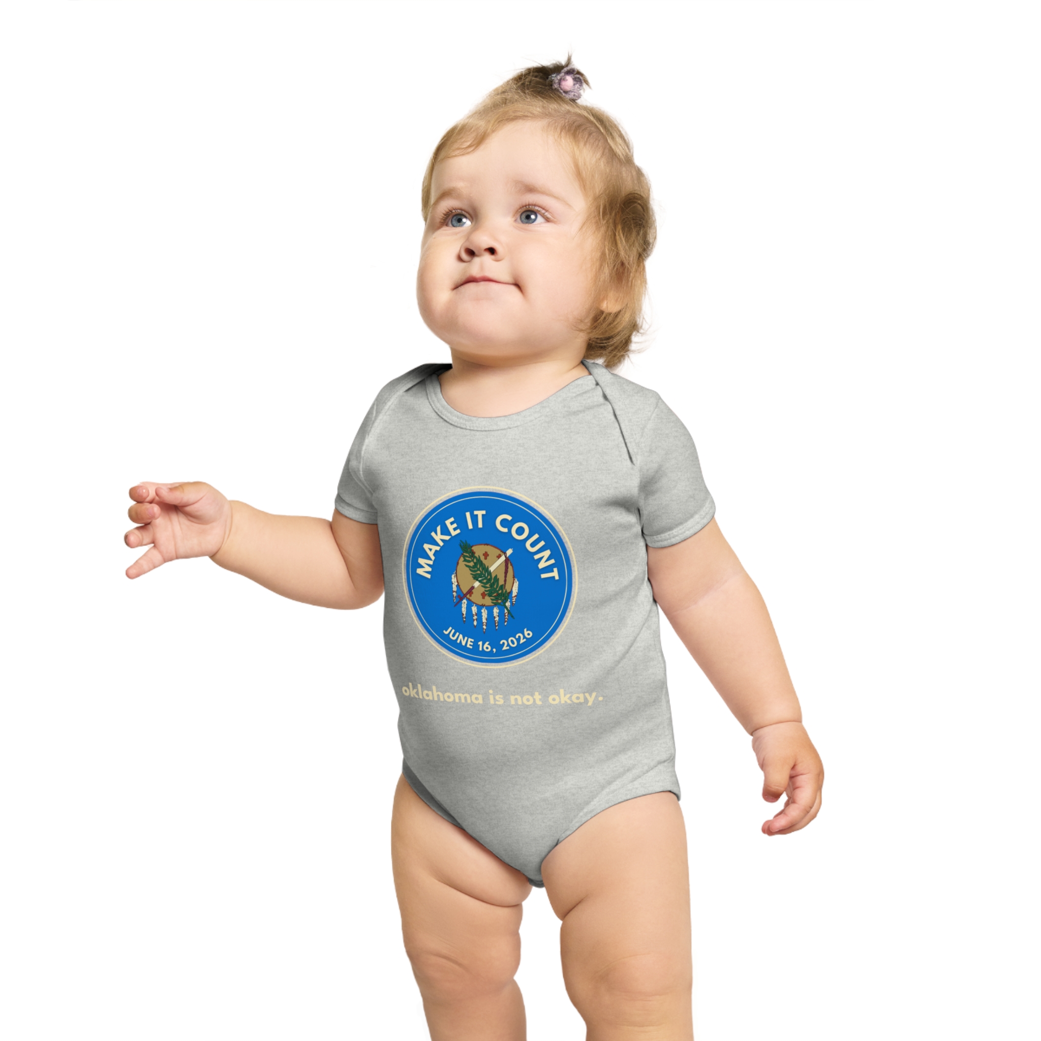 Onesie - Make It Count Oklahoma - Get It Done 