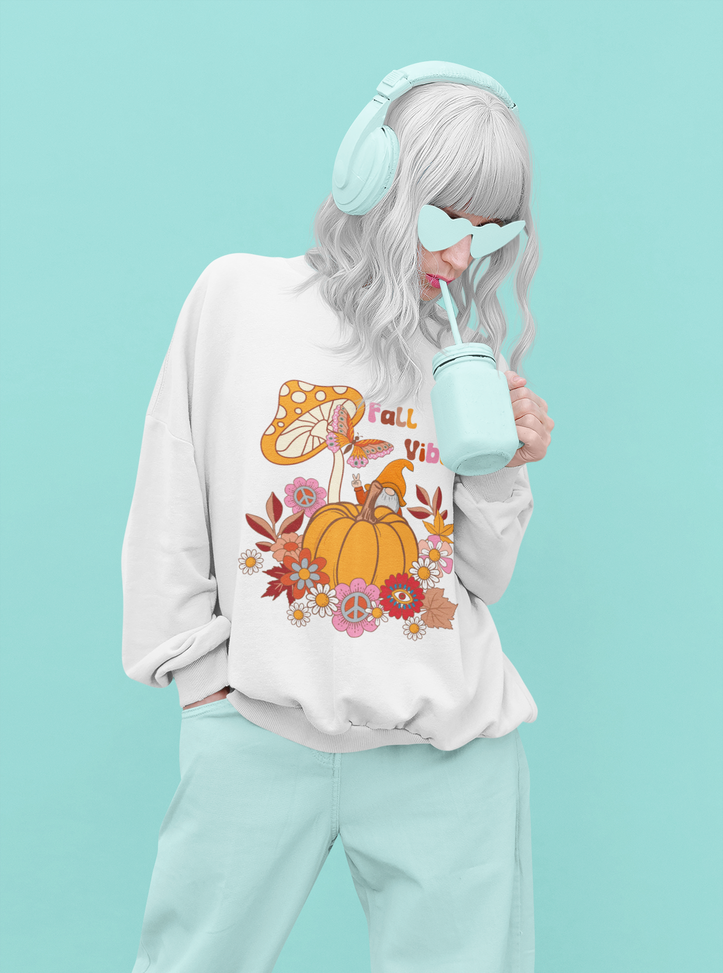 Retro Fall Vibes - Crewneck Sweatshirt, Fall Sweatshirt, Fall Shirt, Autum Vibes Shirt, Great Fall Gift,Unisex Sweatshirt,Graphic Fall Shirt product thumbnail image Retro Fall Vibes - Crewneck Sweatshirt, Fall Sweatshirt, Fall Shirt, Autum Vibes Shirt, Great Fall Gift,Unisex Sweatshirt,Graphic Fall Shirt product thumbnail image