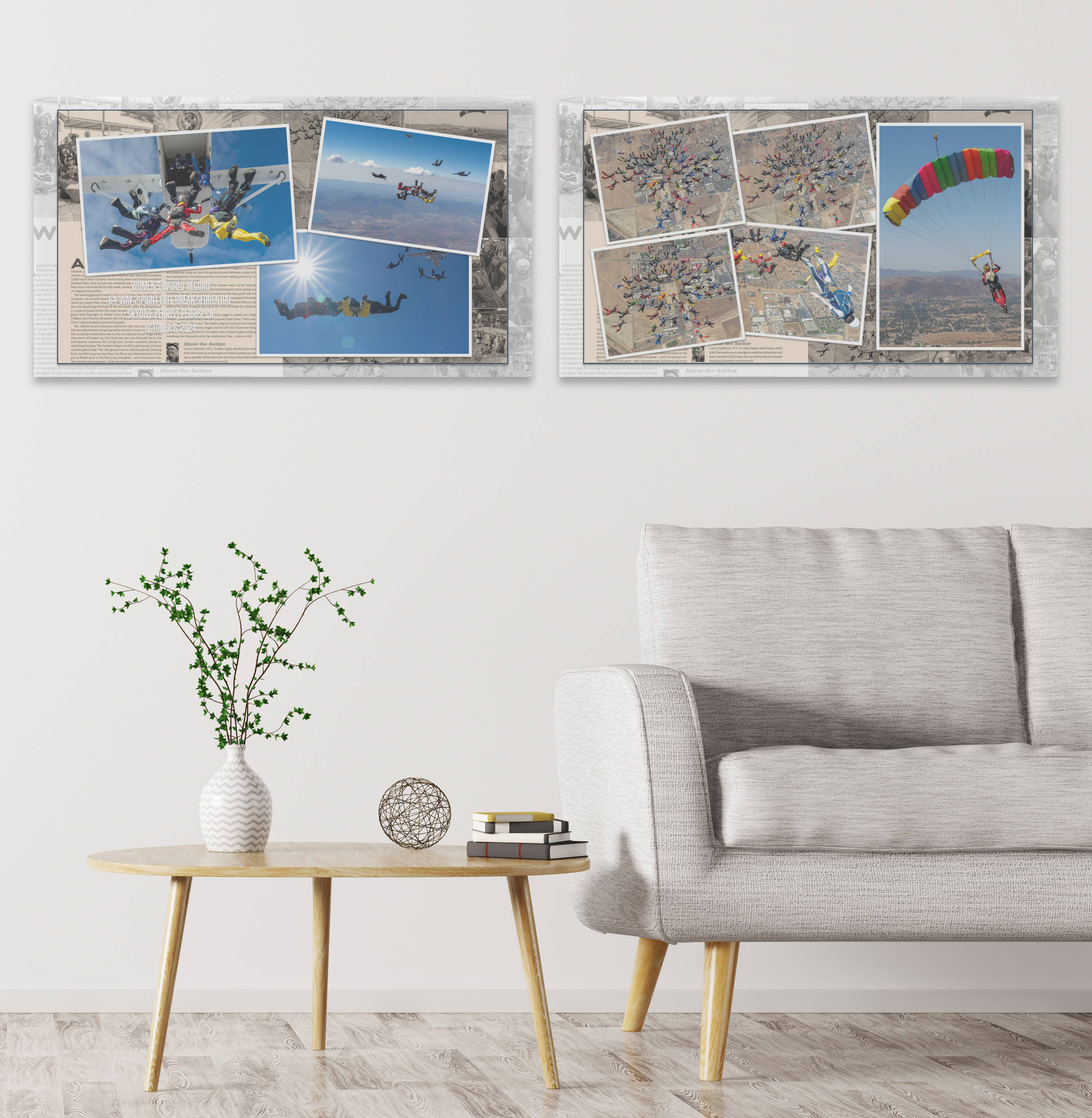 #2-of-2 / Canvas Print (R/Bottom) - Women's World Record | October 2024 - 2 Piece Set product thumbnail image #2-of-2 / Canvas Print (R/Bottom) - Women's World Record | October 2024 - 2 Piece Set product thumbnail image