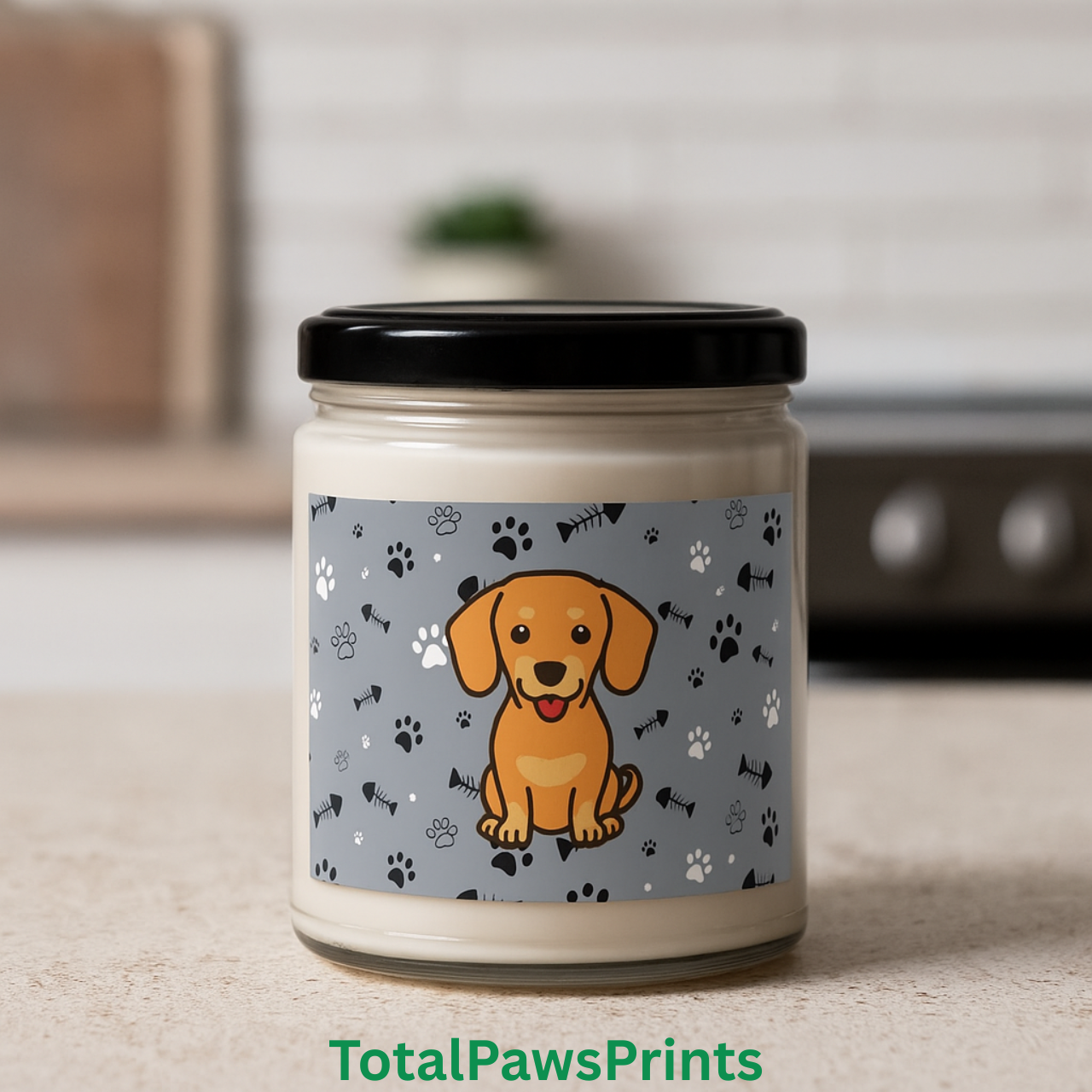 Dachshund Paw Print Soy Candle 🐾 – Custom Pet Lover Gift, Cozy Aromatherapy Décor product thumbnail image Dachshund Paw Print Soy Candle 🐾 – Custom Pet Lover Gift, Cozy Aromatherapy Décor product thumbnail image