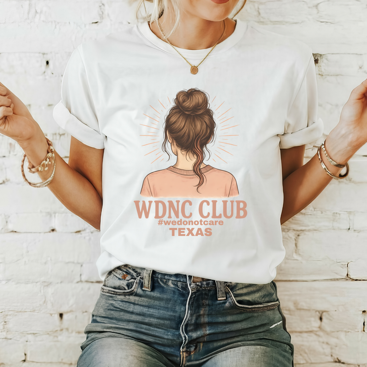  WDNC Club Unisex T-shirt, Everyday Style, Gift for Friends, Texas Pride Casual Graphic Tee for Cool Vibes  product thumbnail image