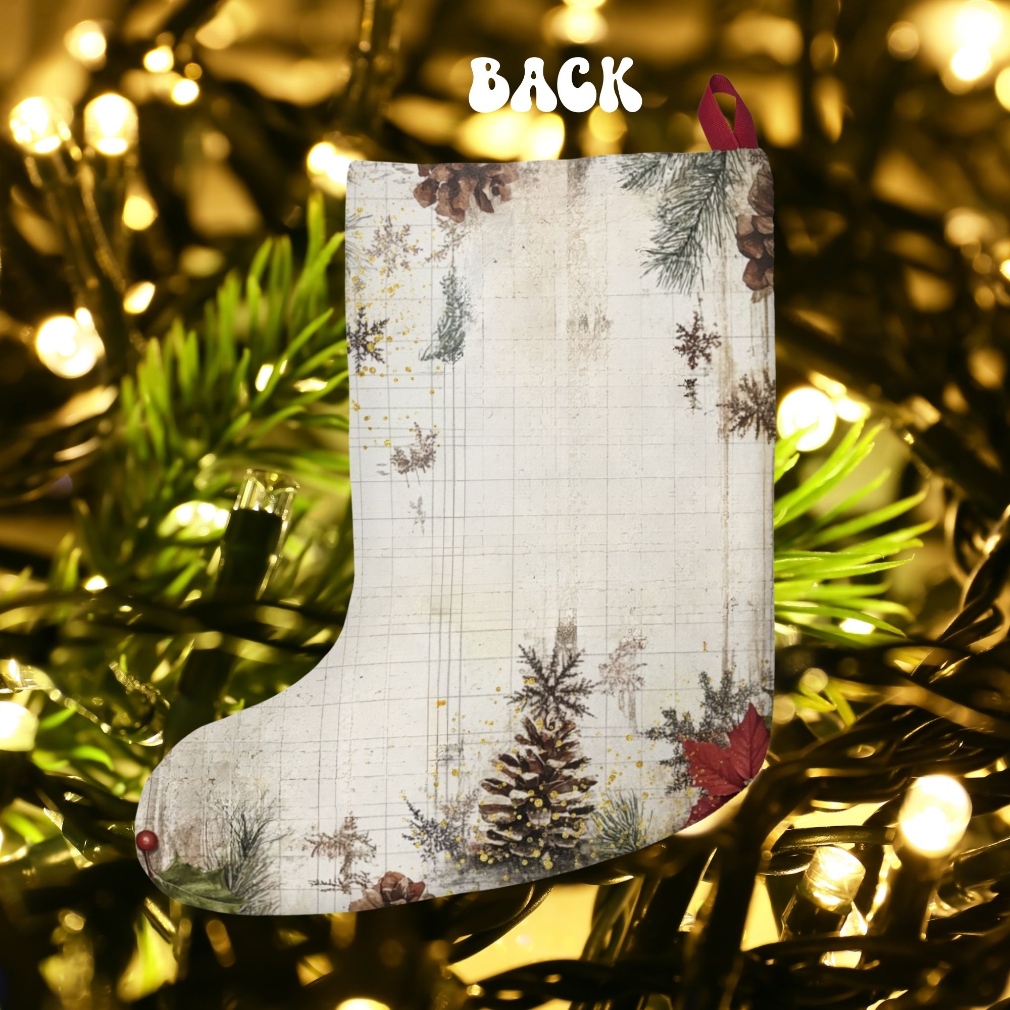Personalized Frog Christmas Stocking product thumbnail image