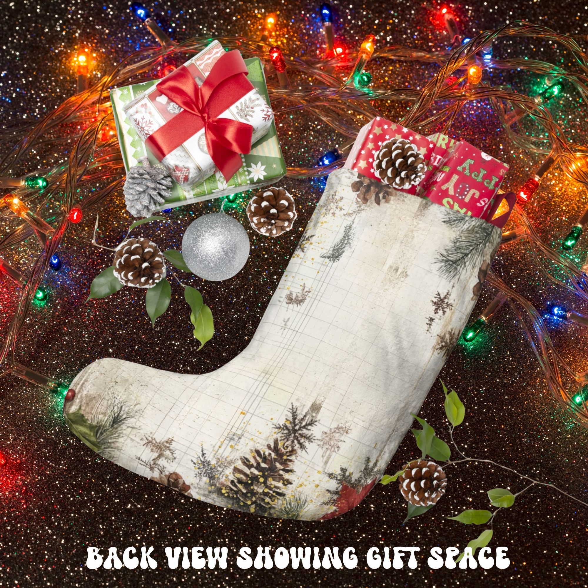 Personalized Frog Christmas Stocking product thumbnail image
