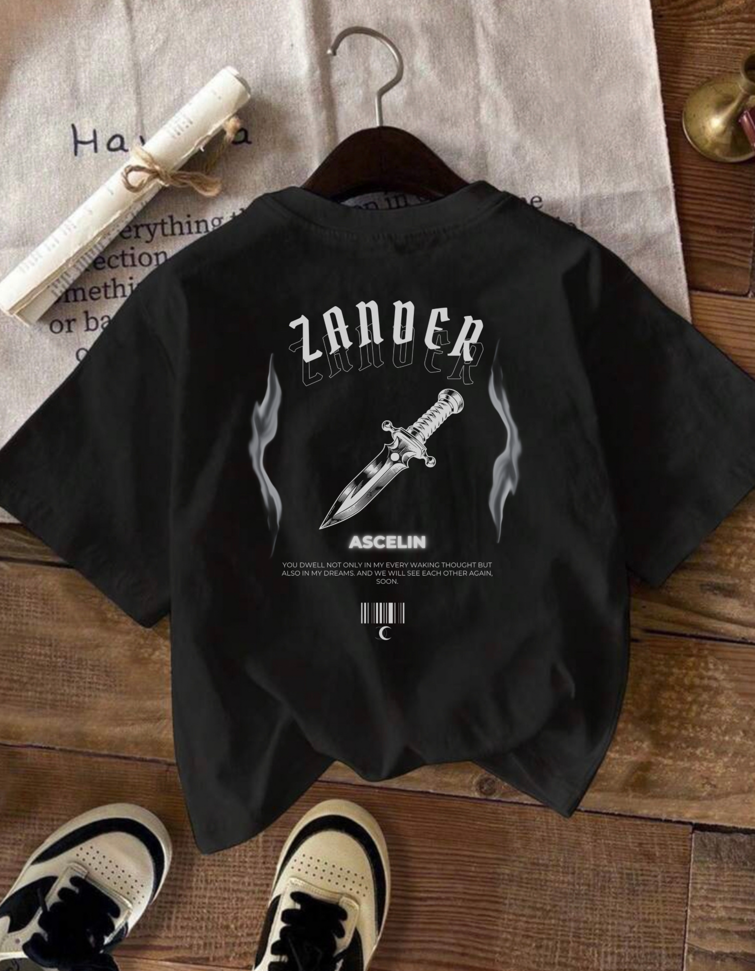 Zander T-Shirt, Fate & Flame product thumbnail image Zander T-Shirt, Fate & Flame product thumbnail image