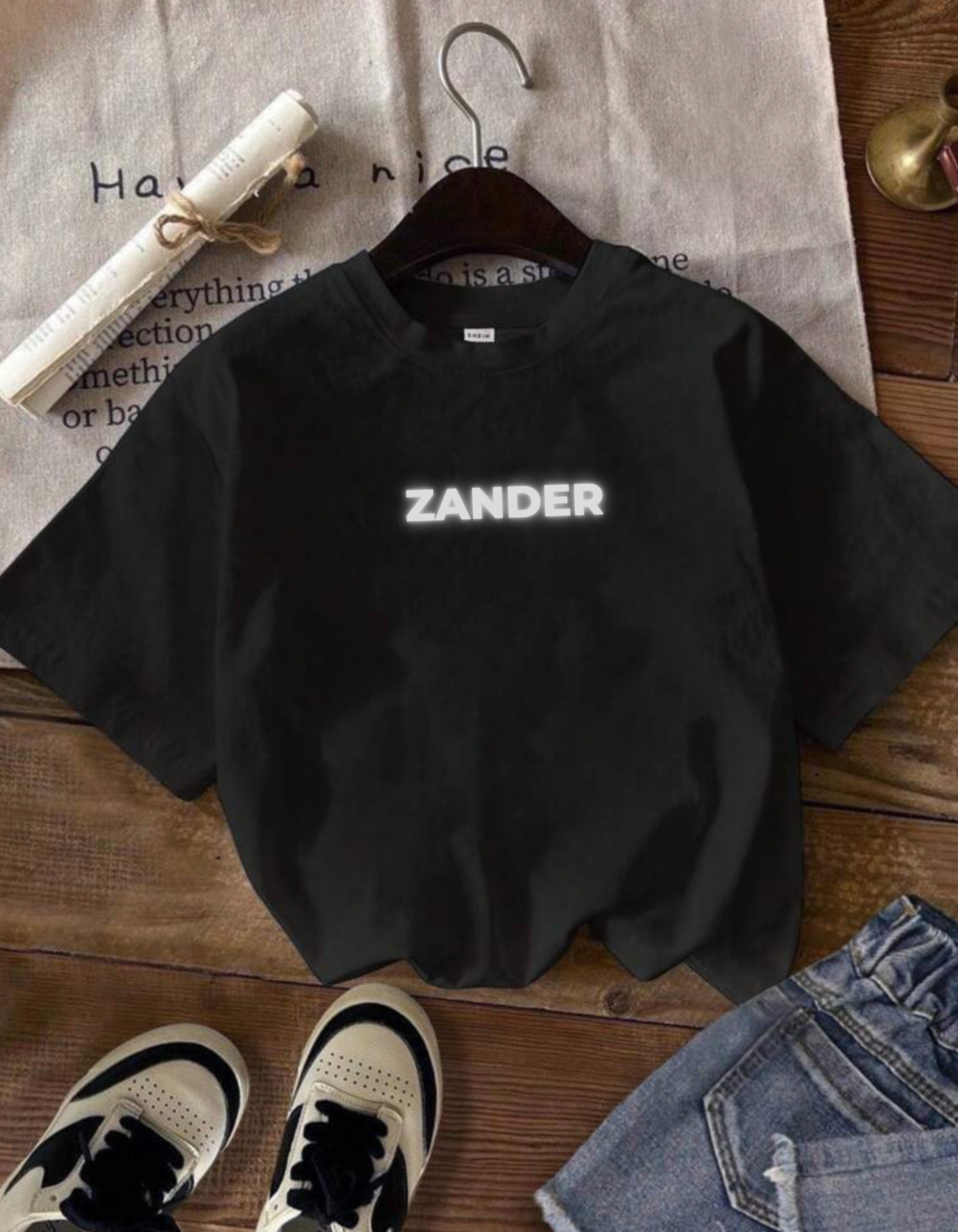 Zander T-Shirt, Fate & Flame product thumbnail image Zander T-Shirt, Fate & Flame product thumbnail image
