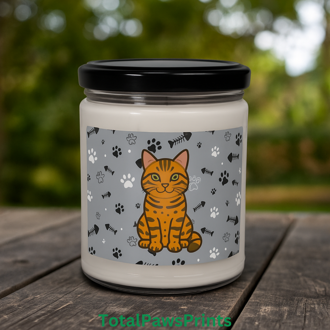Bengal Paw Print Soy Candle 🐾 – Custom Pet Lover Gift, Cozy Aromatherapy Décor product thumbnail image Bengal Paw Print Soy Candle 🐾 – Custom Pet Lover Gift, Cozy Aromatherapy Décor product thumbnail image