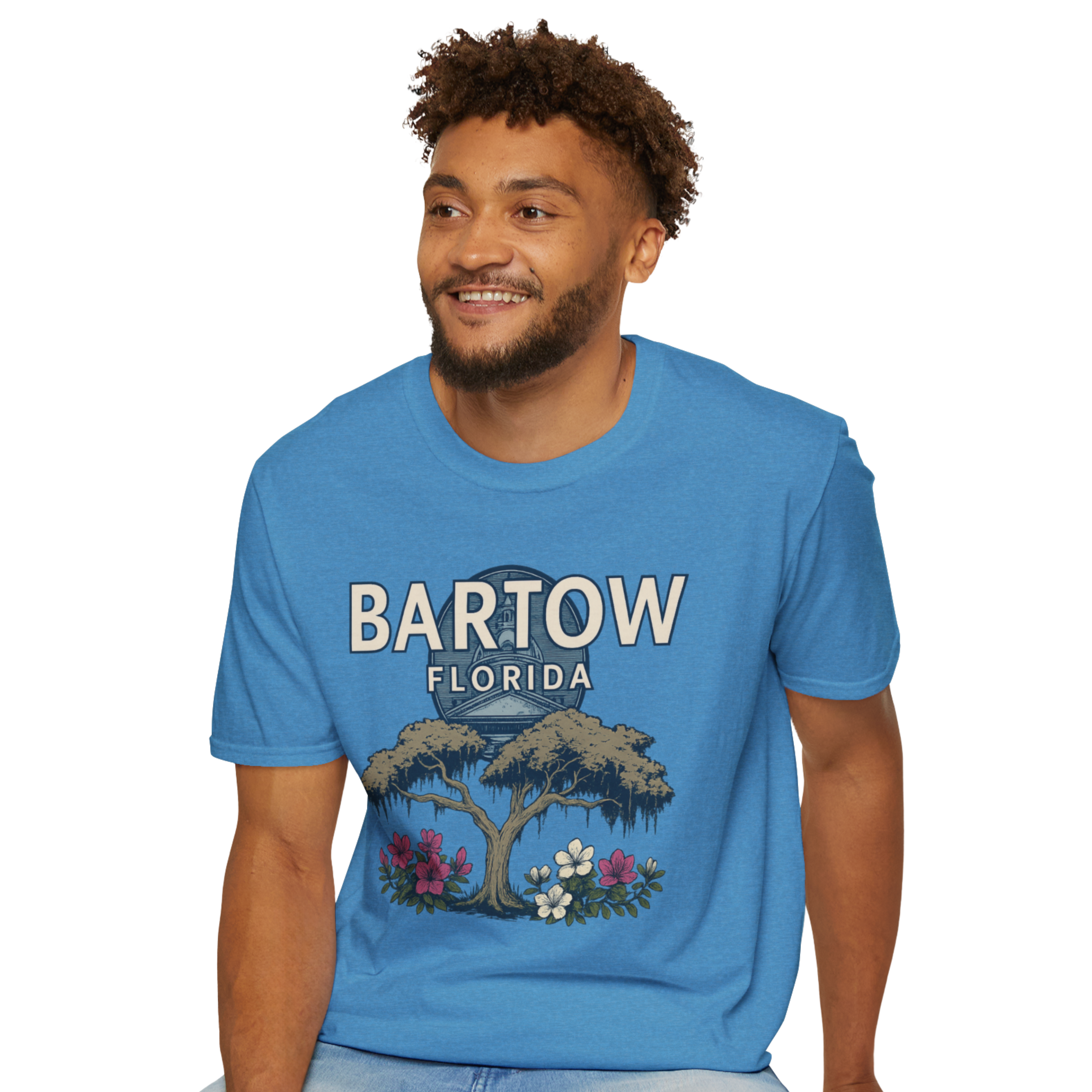 Bartow Florida Graphic Tee, Unisex Softstyle T-Shirt, Casual Wear, Gift for Travelers, Florida Souvenir, Vacation Shirt product thumbnail image