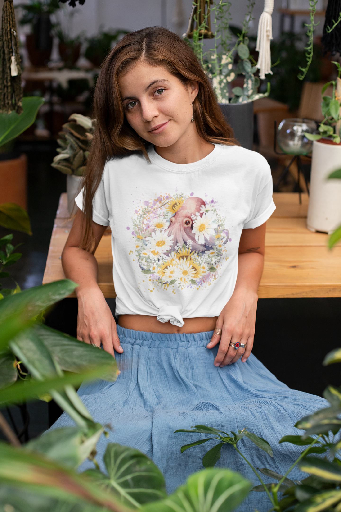 Octaisy Floral T-Shirt product thumbnail image Octaisy Floral T-Shirt product thumbnail image