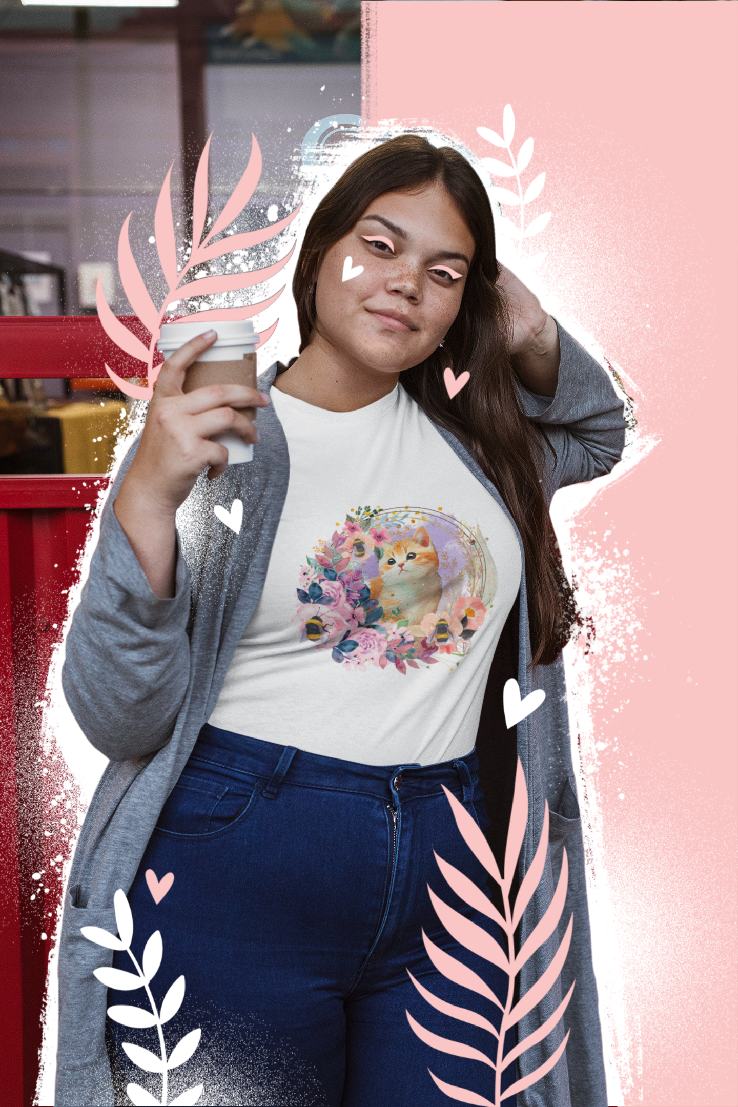 Bee & Tabby T-Shirt product thumbnail image Bee & Tabby T-Shirt product thumbnail image