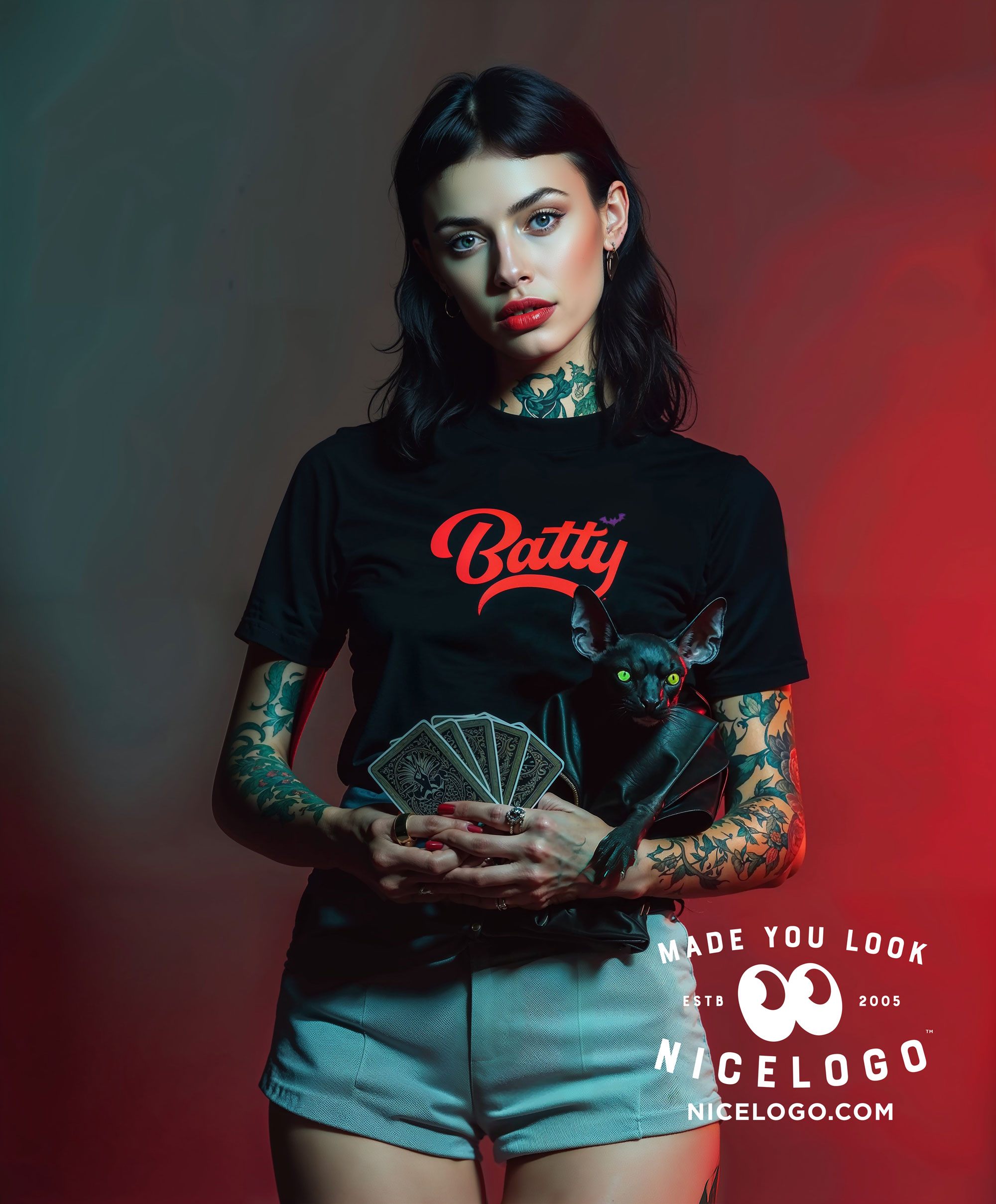 Batty Halloween Boyfriend Tee for Women - Perfect for Halloween, Gift for Her, Cute Graphic Tee, Trendy Spooky Fun Fashion Top product thumbnail image Batty Halloween Boyfriend Tee for Women - Perfect for Halloween, Gift for Her, Cute Graphic Tee, Trendy Spooky Fun Fashion Top product thumbnail image