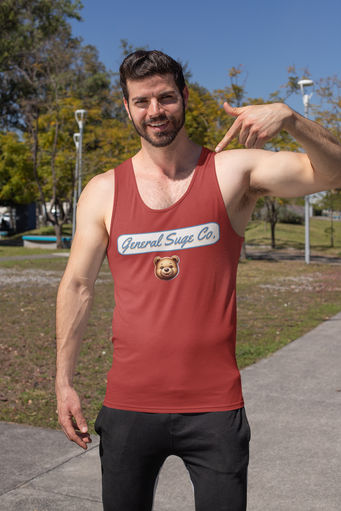 General Suge Co. Bear Tank Top product thumbnail image General Suge Co. Bear Tank Top product thumbnail image