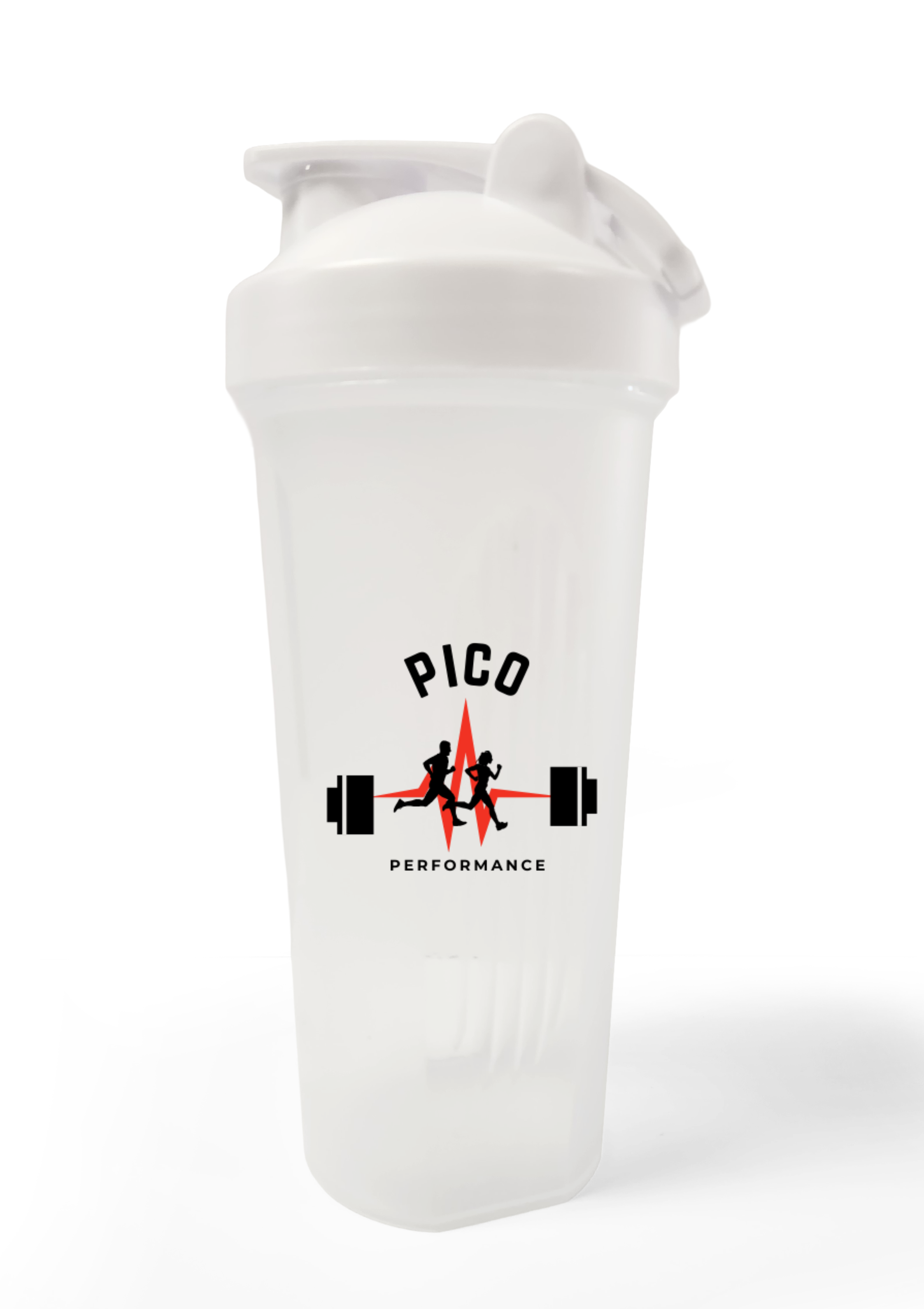 Pico Performance Protein Shaker - Fitness Water Bottle, Gym Gear, Workout Accessories, Hydration Essentials, Gift for Athletes