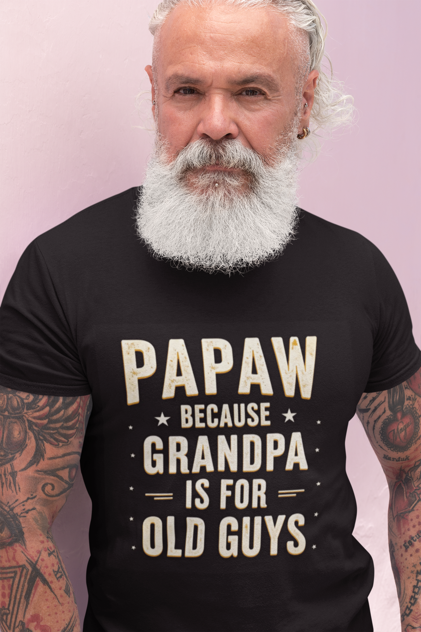 Funny Customizable Grandpa T-Shirt | Papaw Tee, Gift for a New Grandfather, Father's Day, Family Gathering, Casual Wear product thumbnail image Funny Customizable Grandpa T-Shirt | Papaw Tee, Gift for a New Grandfather, Father's Day, Family Gathering, Casual Wear product thumbnail image