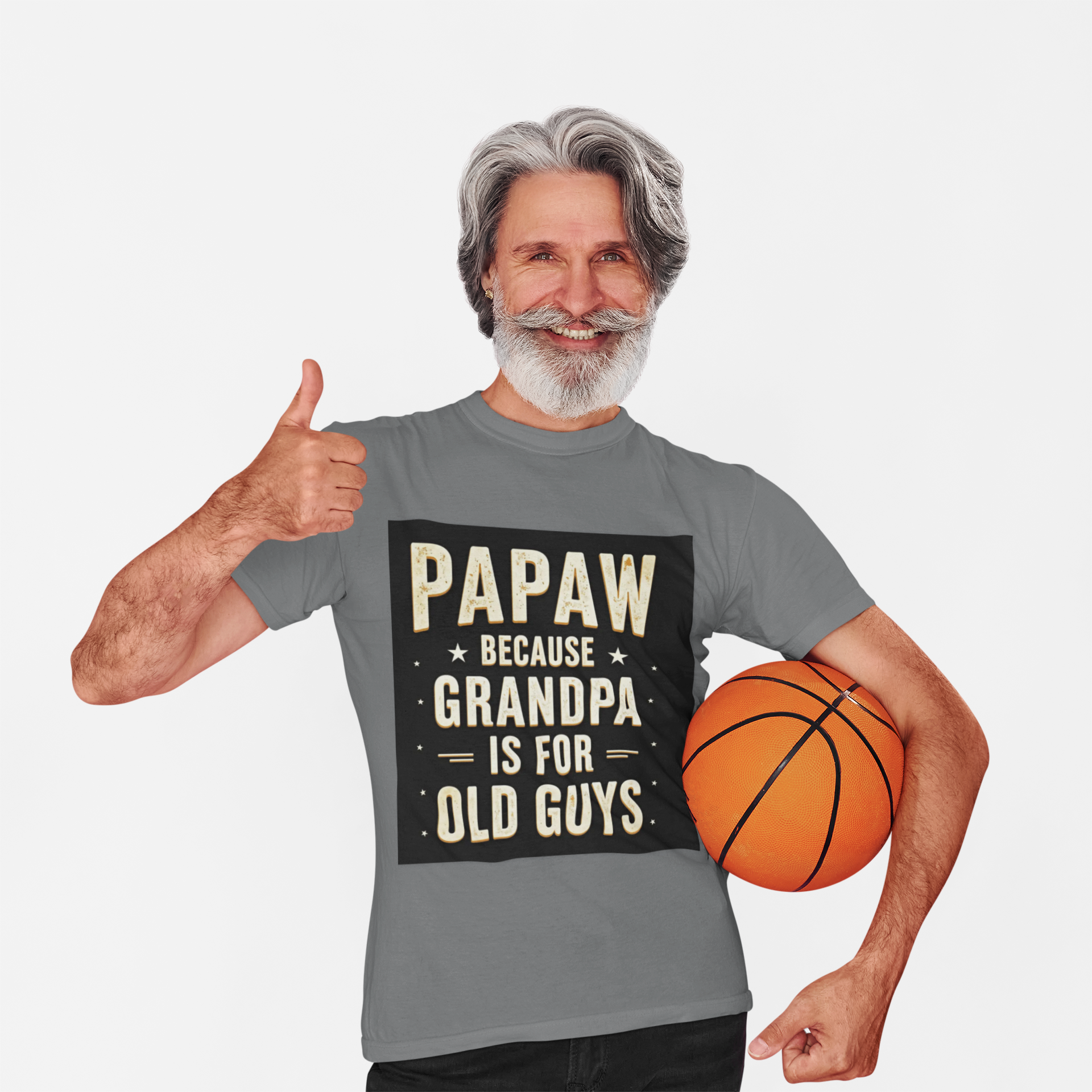 Funny Customizable Grandpa T-Shirt | Papaw Tee, Gift for a New Grandfather, Father's Day, Family Gathering, Casual Wear product thumbnail image Funny Customizable Grandpa T-Shirt | Papaw Tee, Gift for a New Grandfather, Father's Day, Family Gathering, Casual Wear product thumbnail image
