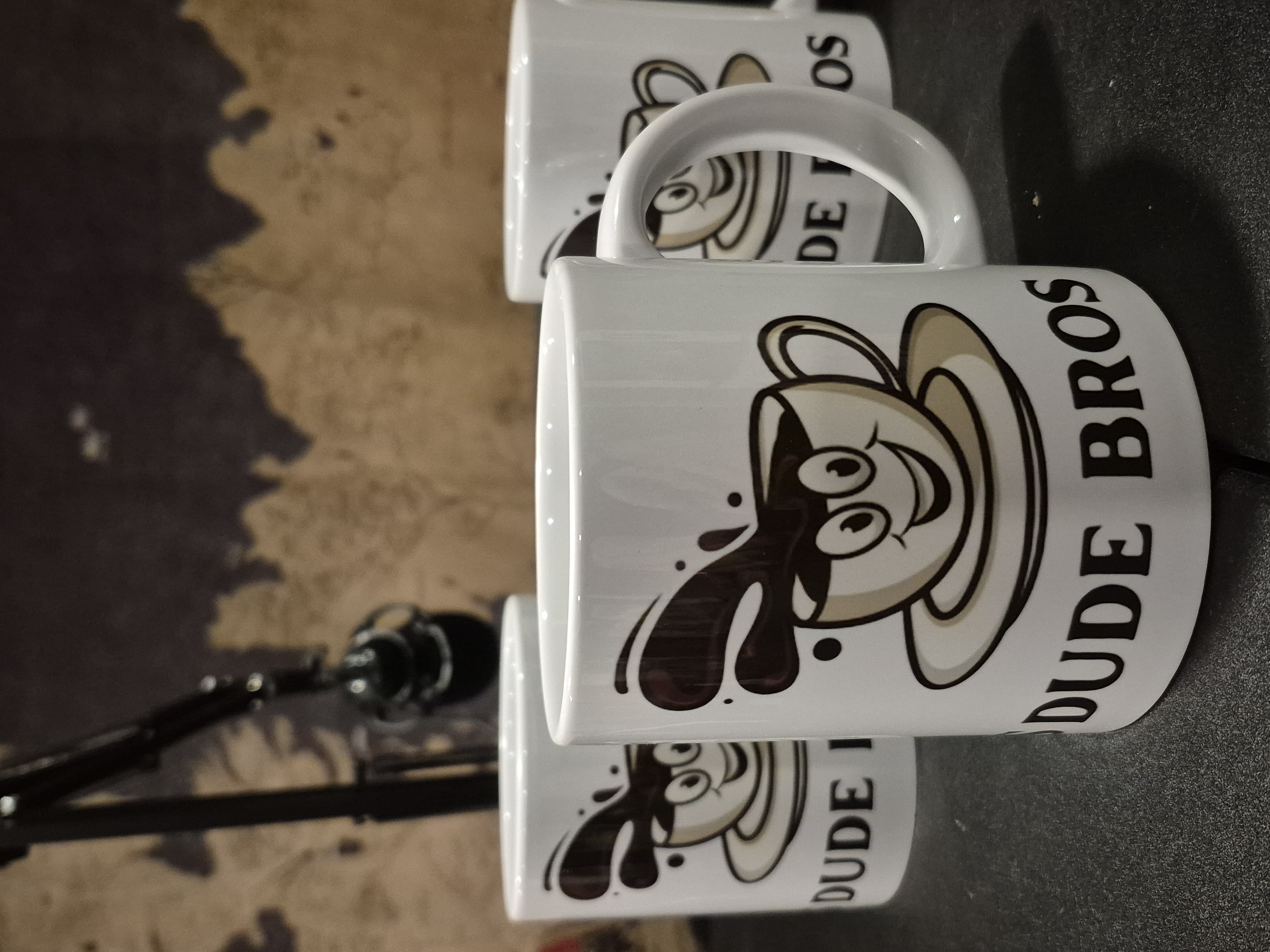 JUMBO Dude Bros  20oz Coffee Enthusiast Mug product thumbnail image