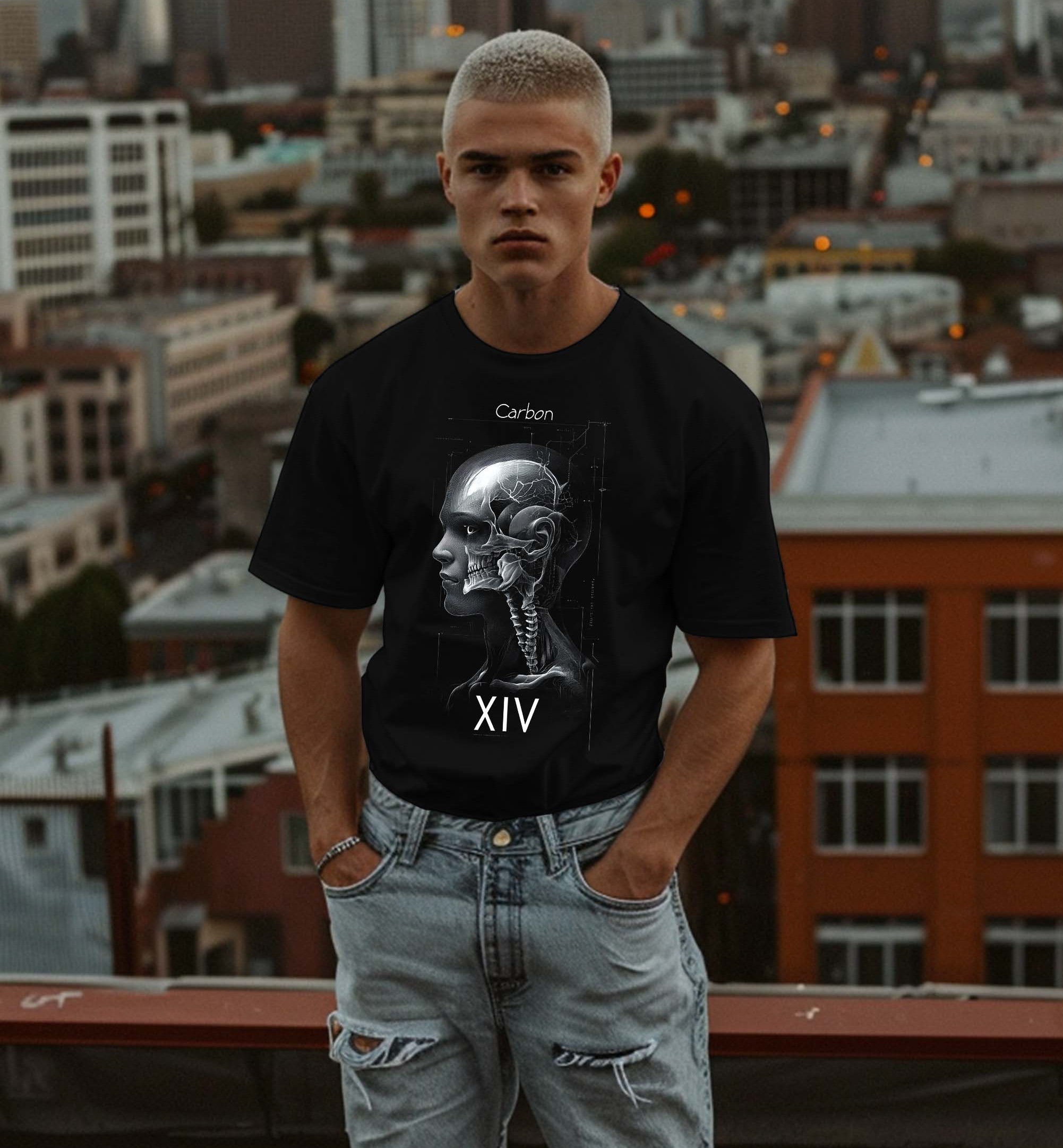 Anatomical Revelation T-Shirt | Carbon XIV | Science Meets Art