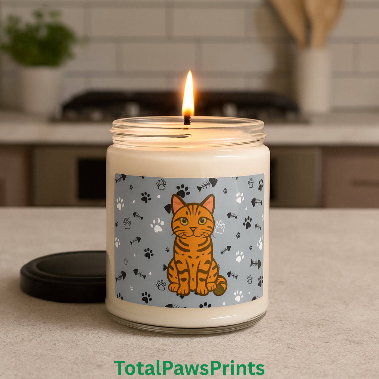 Bengal Paw Print Soy Candle 🐾 – Custom Pet Lover Gift, Cozy Aromatherapy Décor product thumbnail image Bengal Paw Print Soy Candle 🐾 – Custom Pet Lover Gift, Cozy Aromatherapy Décor product thumbnail image