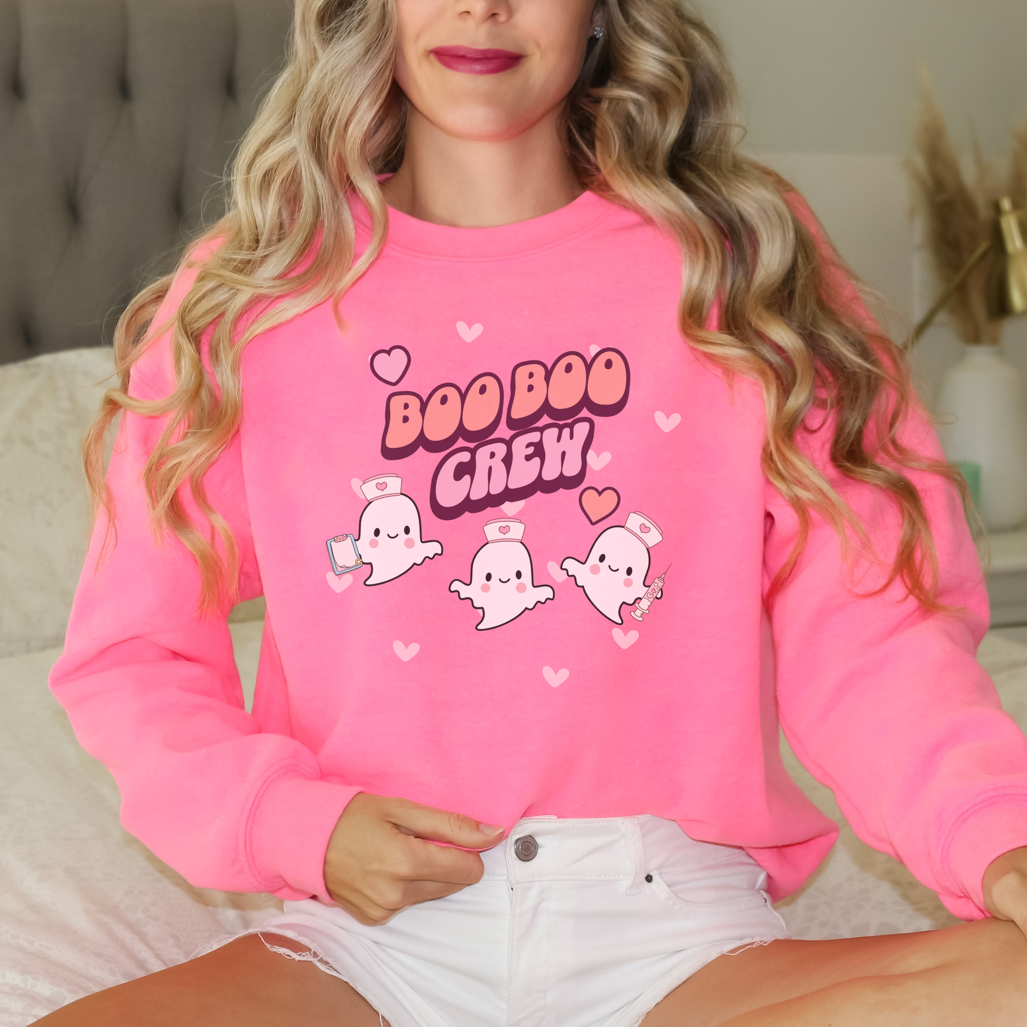 Ghost Nurse Sweatshirt Ghost Nurse Sweatshirt