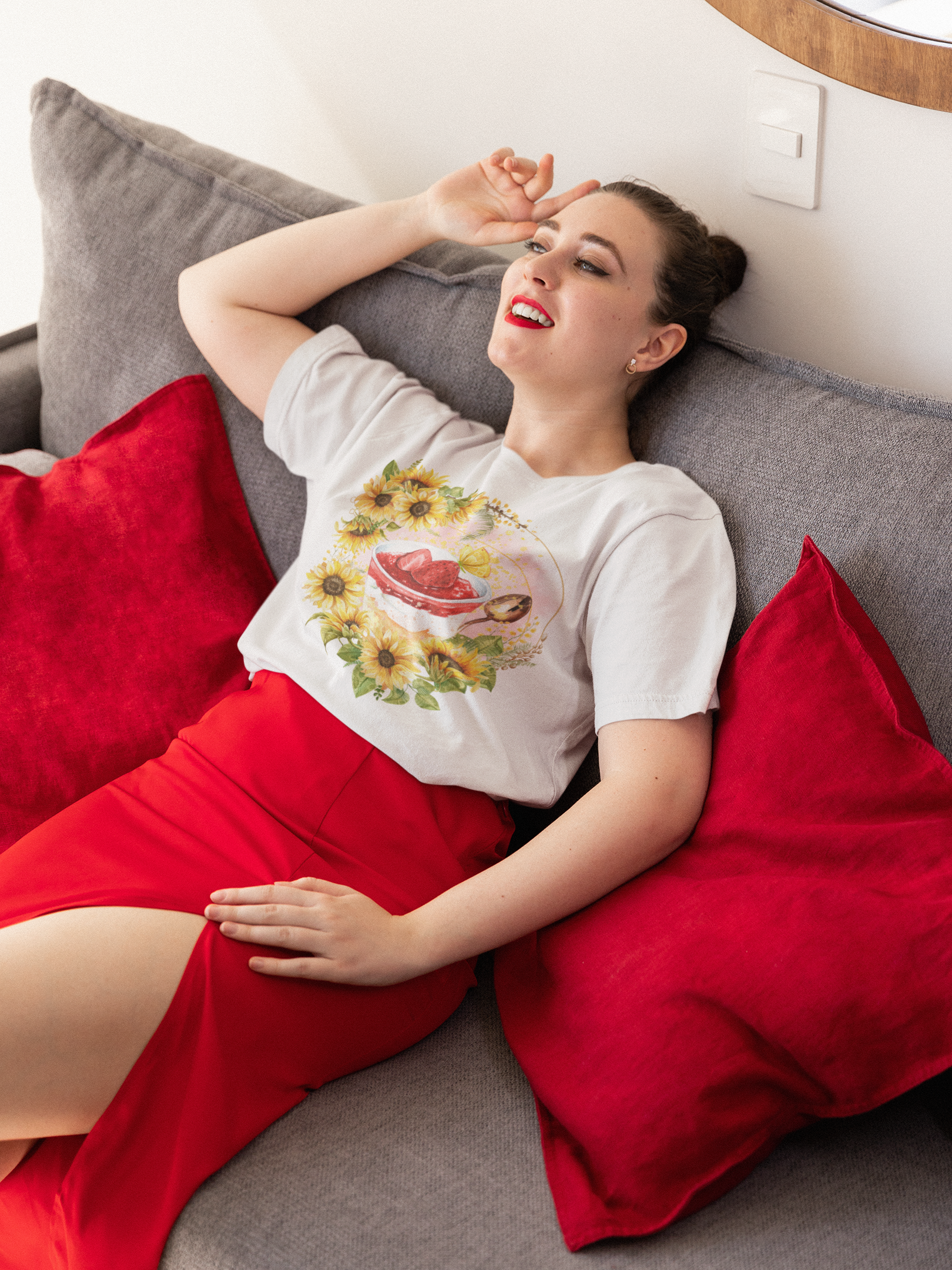 Sunflower Parfait T-Shirt product thumbnail image Sunflower Parfait T-Shirt product thumbnail image