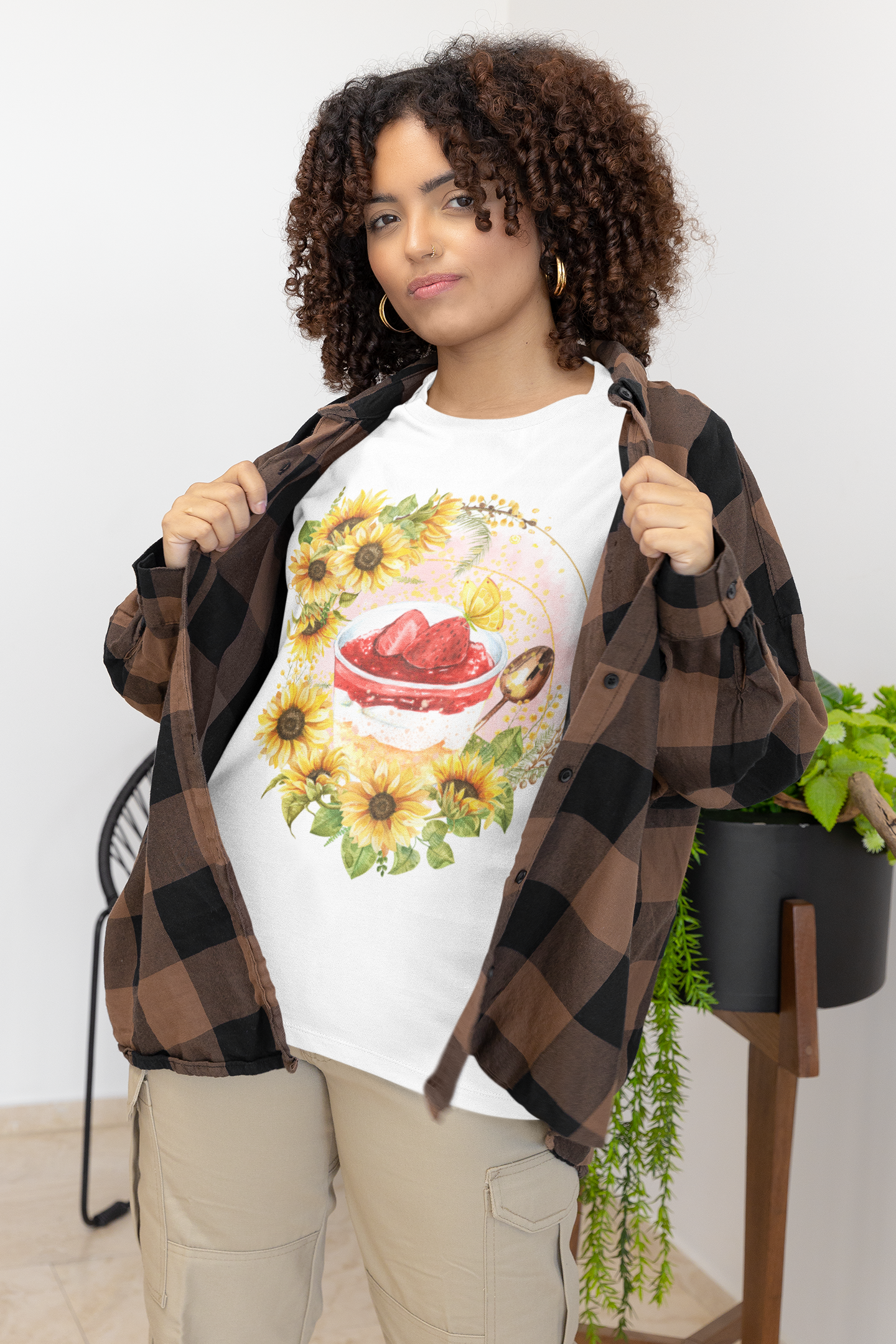 Sunflower Parfait T-Shirt product thumbnail image Sunflower Parfait T-Shirt product thumbnail image