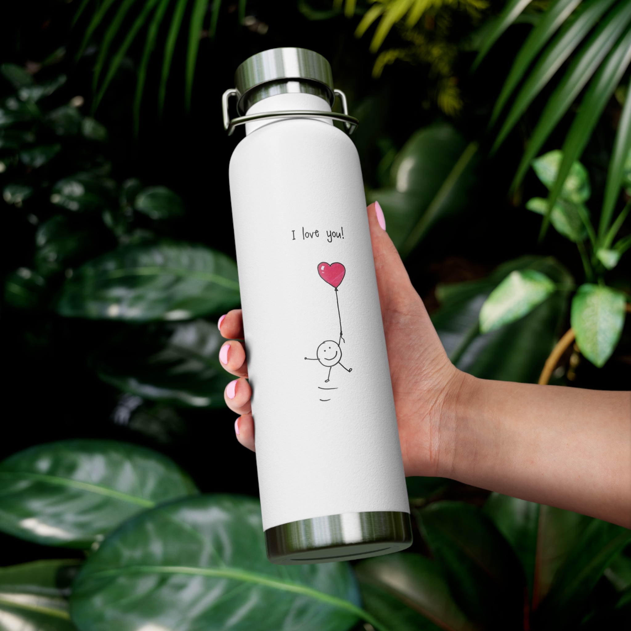 Personalized Copper Vacuum Water Bottle, Stylish Drinkware, Floral Pattern, Eco-Friendly Gift, Hydration Flask, Fitness, Birthday Anniversary Wedding Gifts for Her/Him product thumbnail image Personalized Copper Vacuum Water Bottle, Stylish Drinkware, Floral Pattern, Eco-Friendly Gift, Hydration Flask, Fitness, Birthday Anniversary Wedding Gifts for Her/Him product thumbnail image