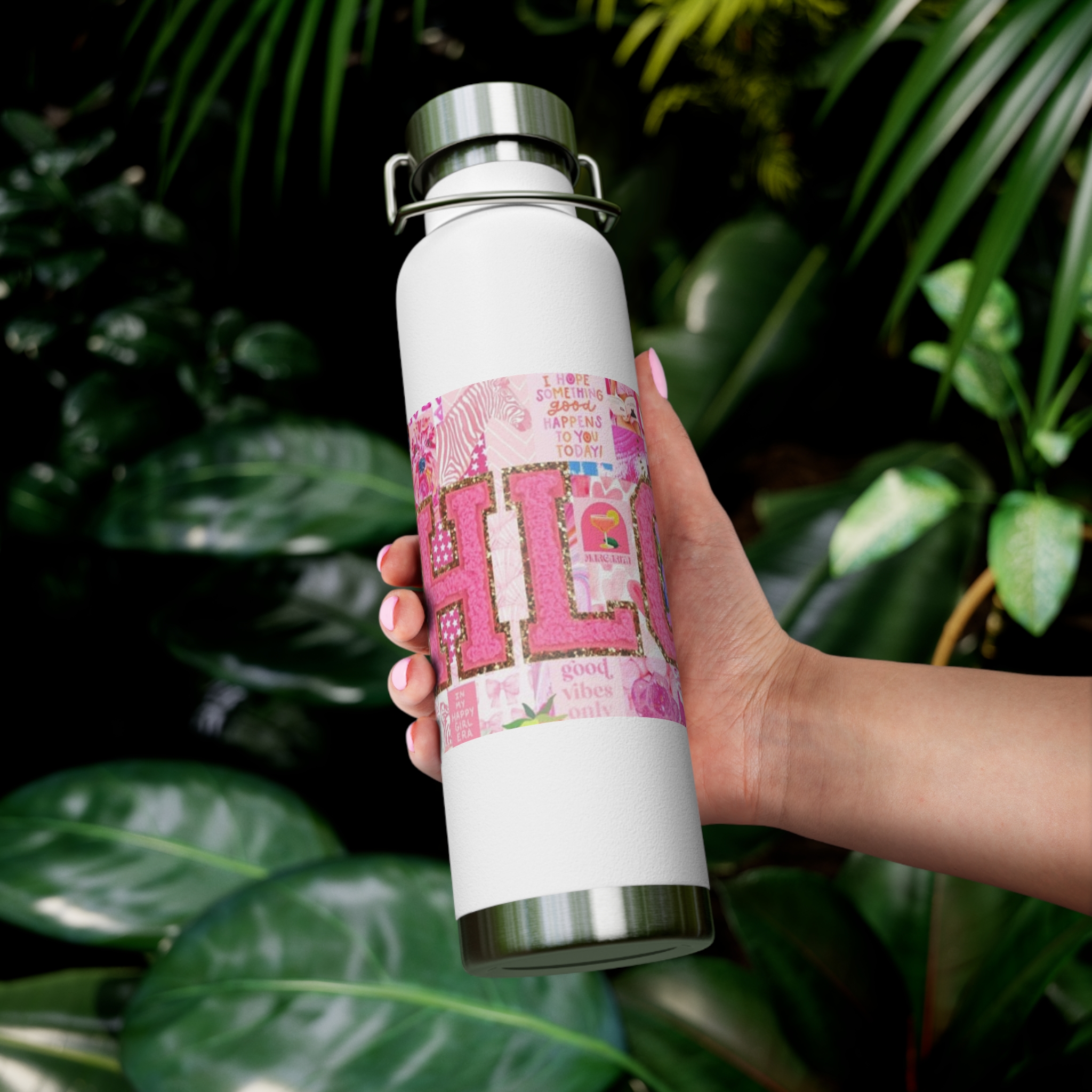 Personalized Copper Vacuum Water Bottle, Stylish Drinkware, Floral Pattern, Eco-Friendly Gift, Hydration Flask, Fitness, Birthday Anniversary Wedding Gifts for Her/Him product thumbnail image Personalized Copper Vacuum Water Bottle, Stylish Drinkware, Floral Pattern, Eco-Friendly Gift, Hydration Flask, Fitness, Birthday Anniversary Wedding Gifts for Her/Him product thumbnail image