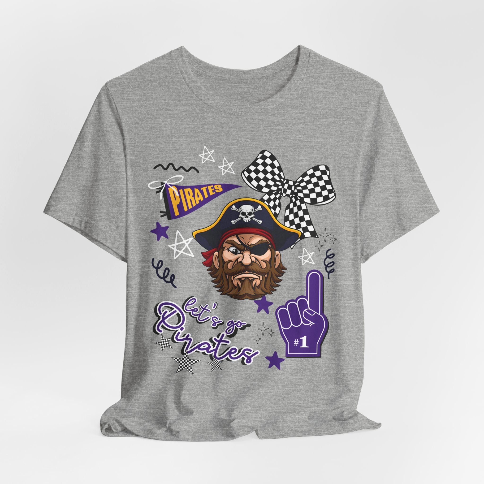 Spirit Tee - Perfect for Game Day, Cheer Competitions, School Events, Fan Gear, Team Pride product thumbnail image Spirit Tee - Perfect for Game Day, Cheer Competitions, School Events, Fan Gear, Team Pride product thumbnail image