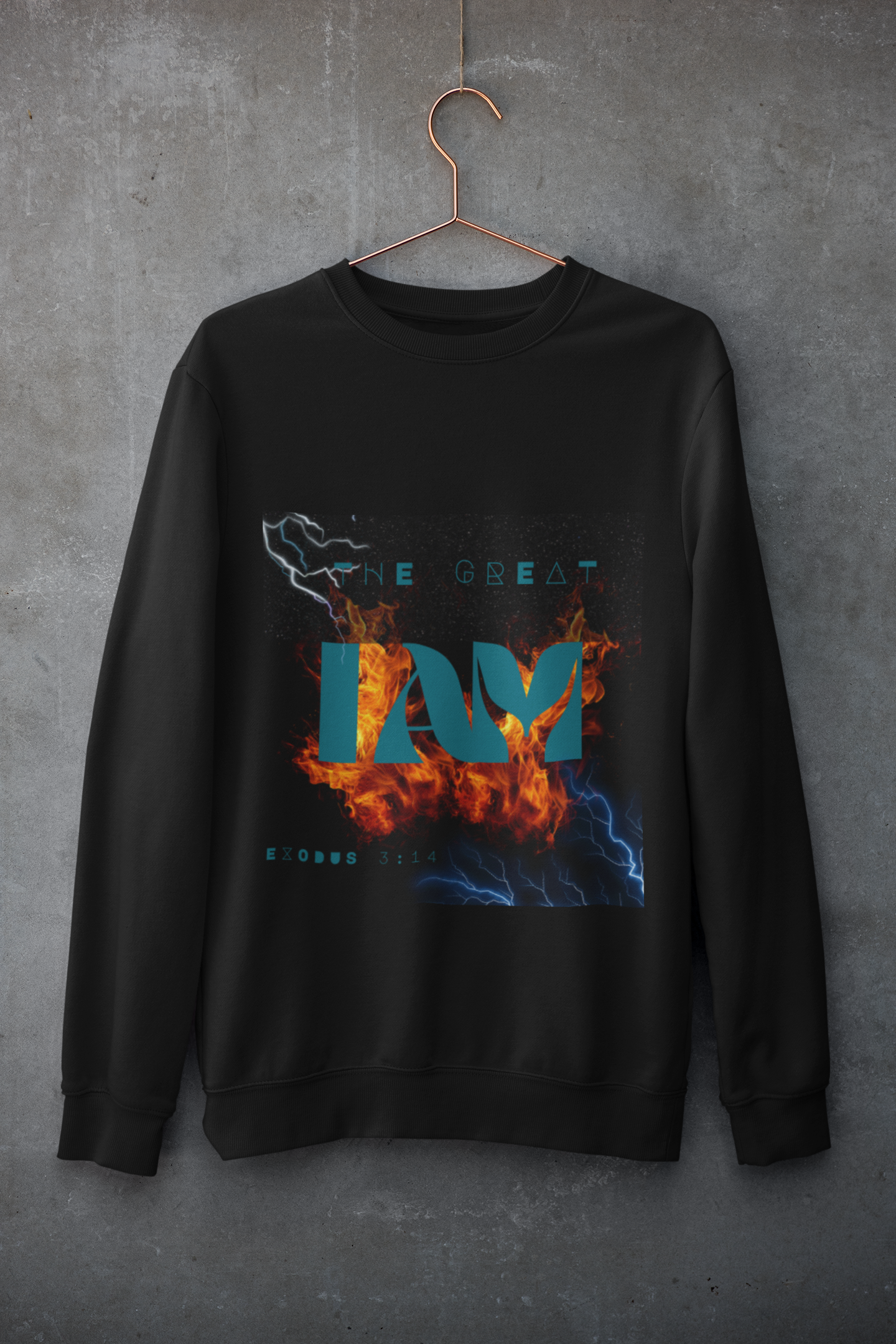 The Great I AM- Unisex Heavy Blend™ Crewneck Sweatshirt