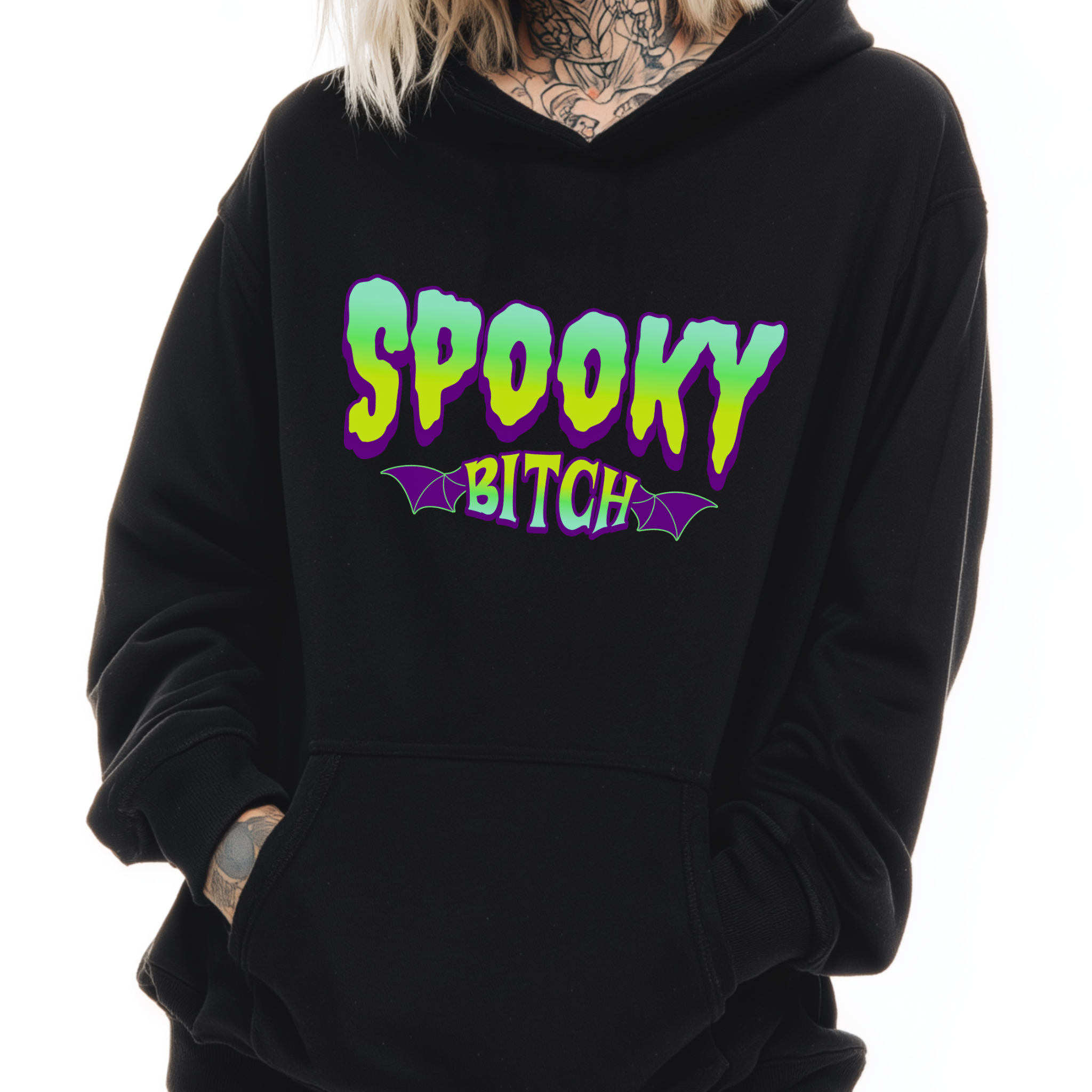 Spooky Bitch Fleece Hoodie