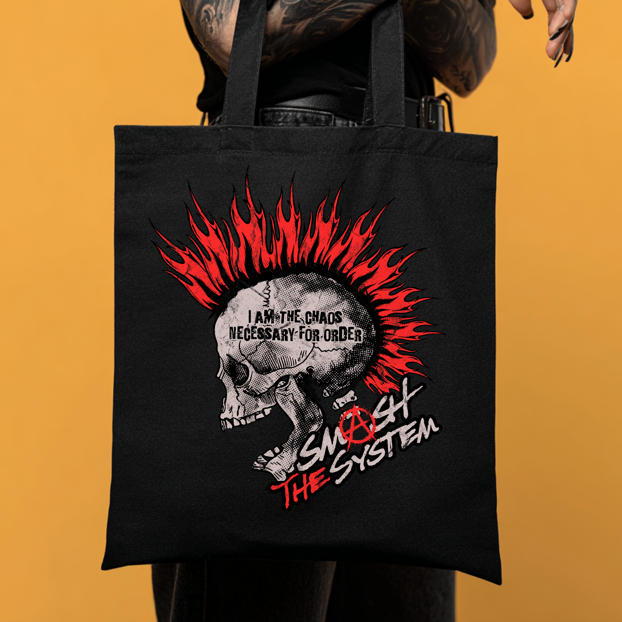 Smash the System Tote Bag