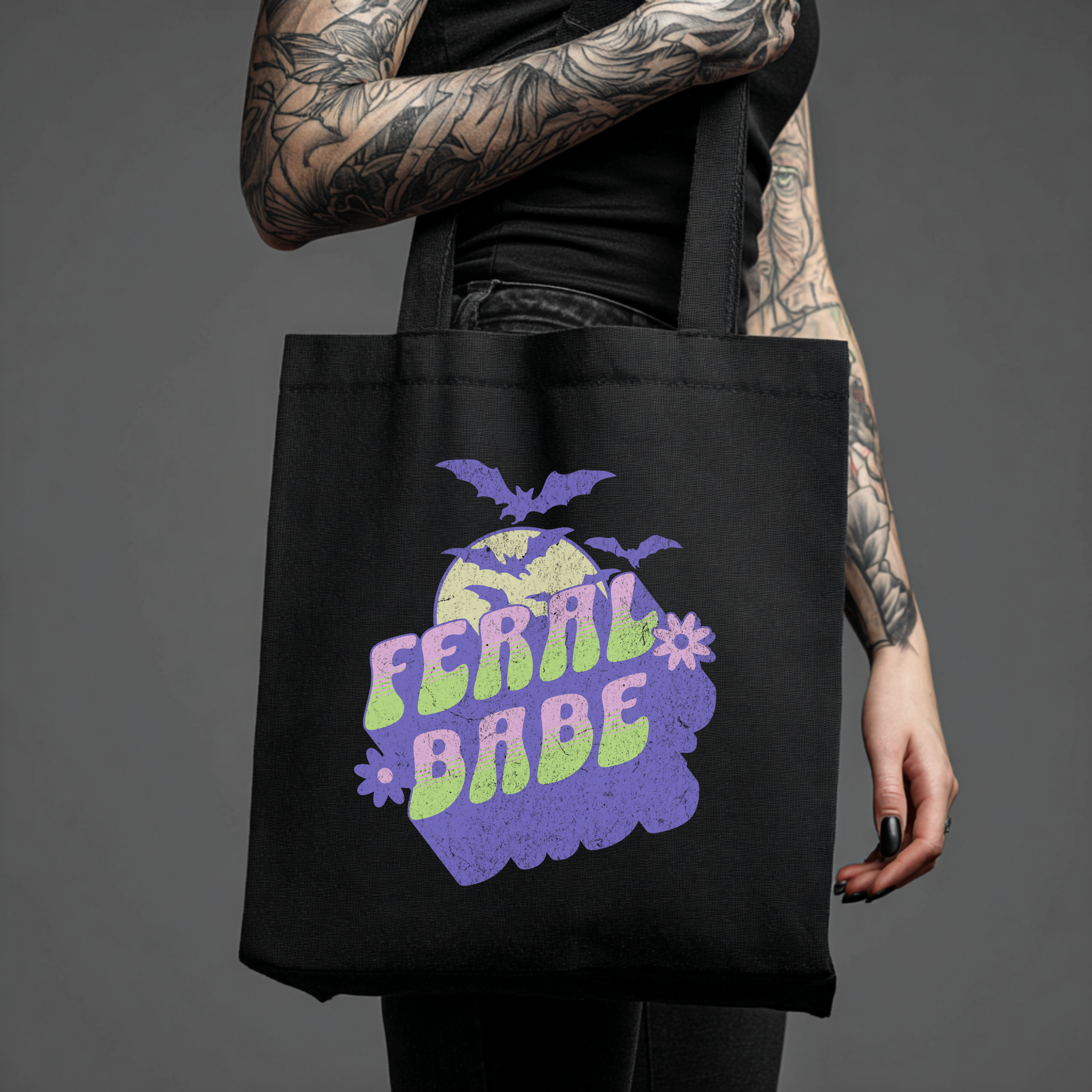 Feral Babe Tote Bag product thumbnail image