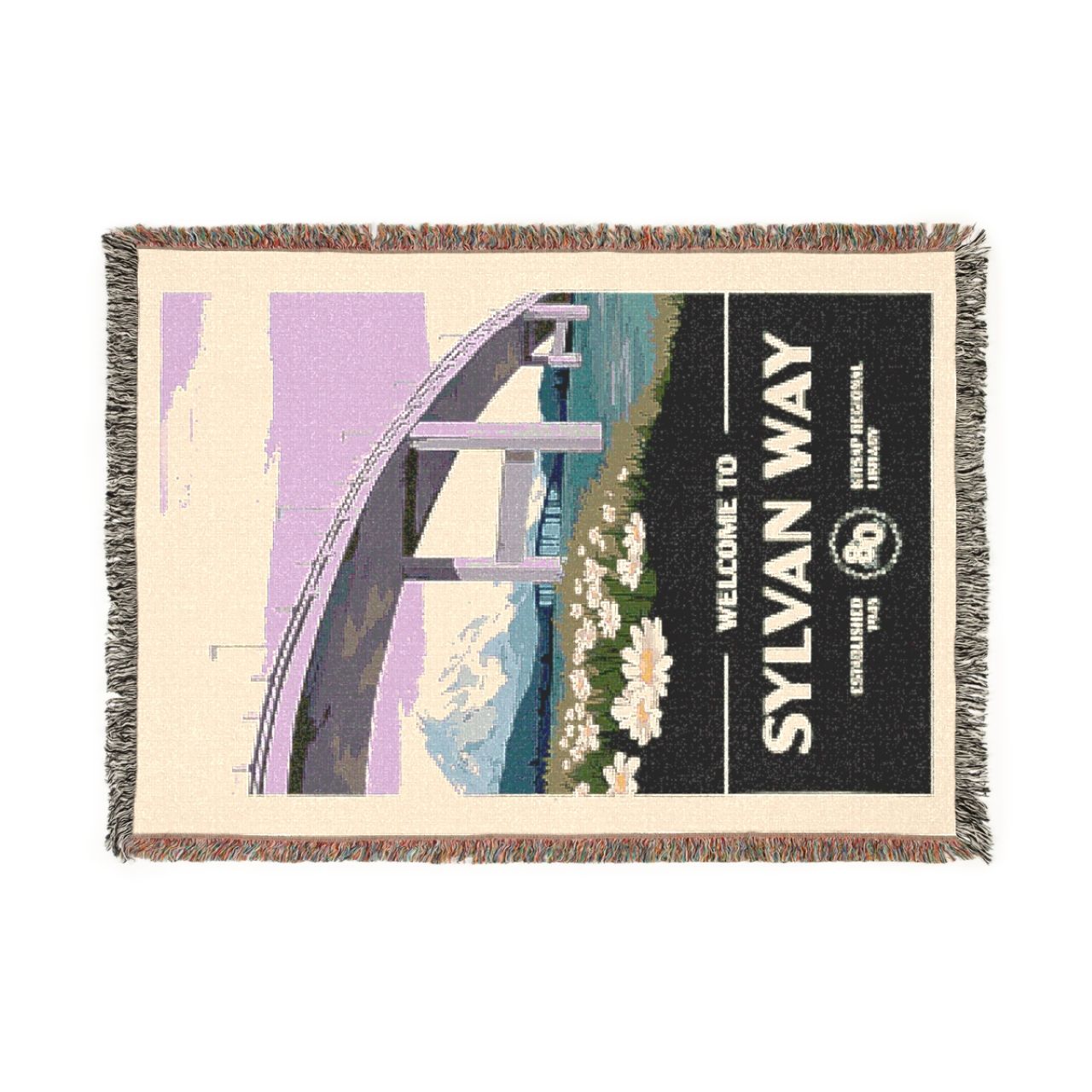 Sylvan Way Branch Anniversary Woven Blanket