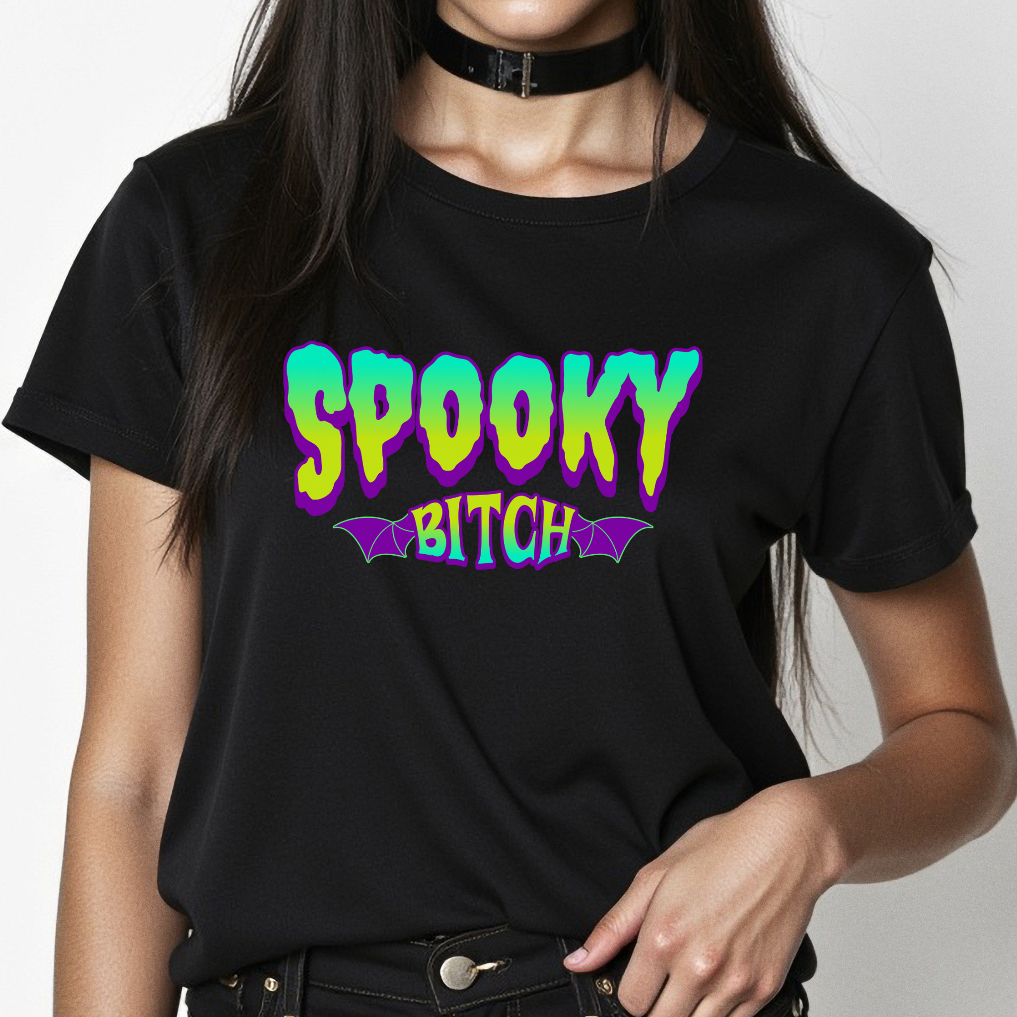 Spooky Bitch Graphic Tee product thumbnail image Spooky Bitch Graphic Tee product thumbnail image