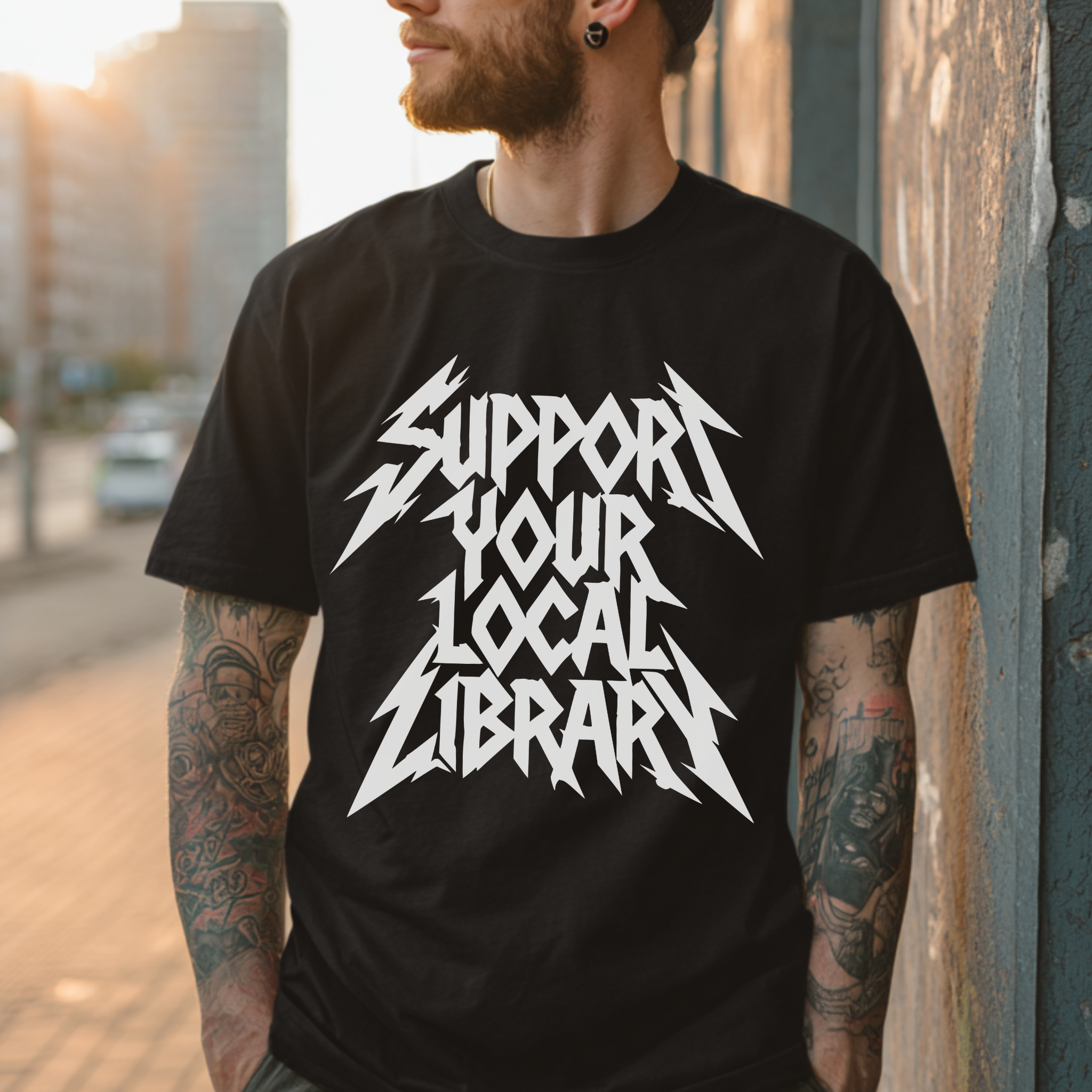 Support Your Local Library Graphic Tee